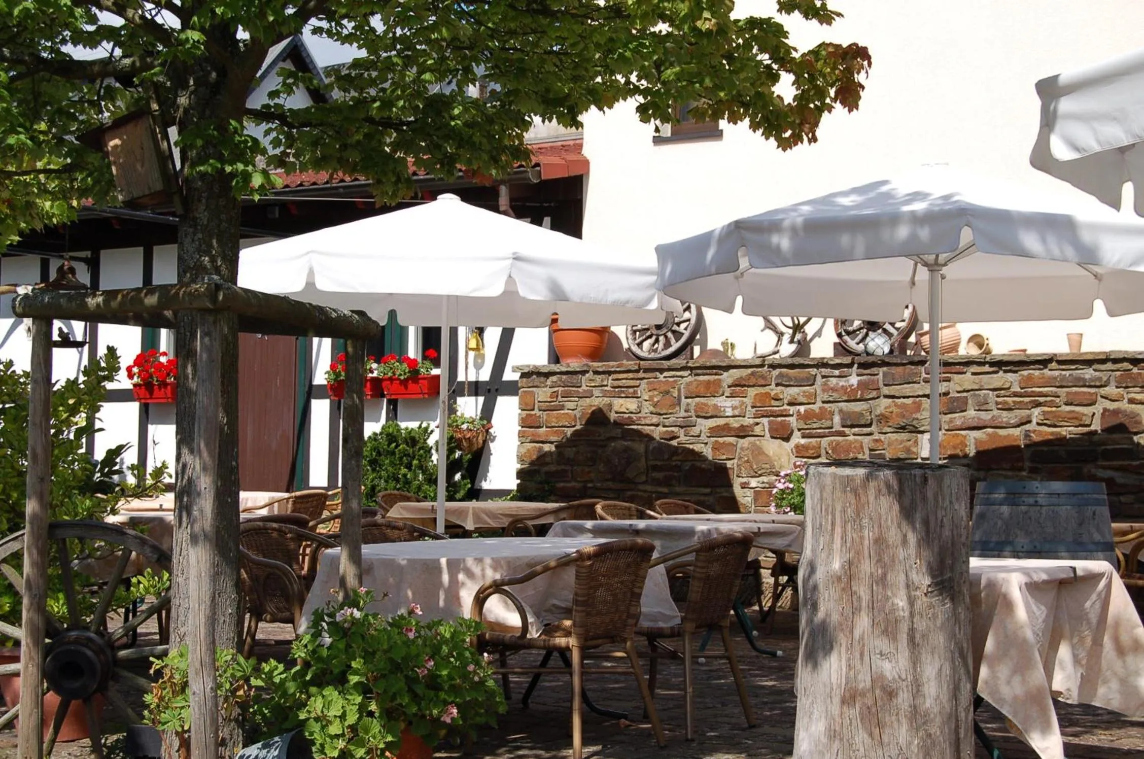 Patio in Landgasthaus Pfahl