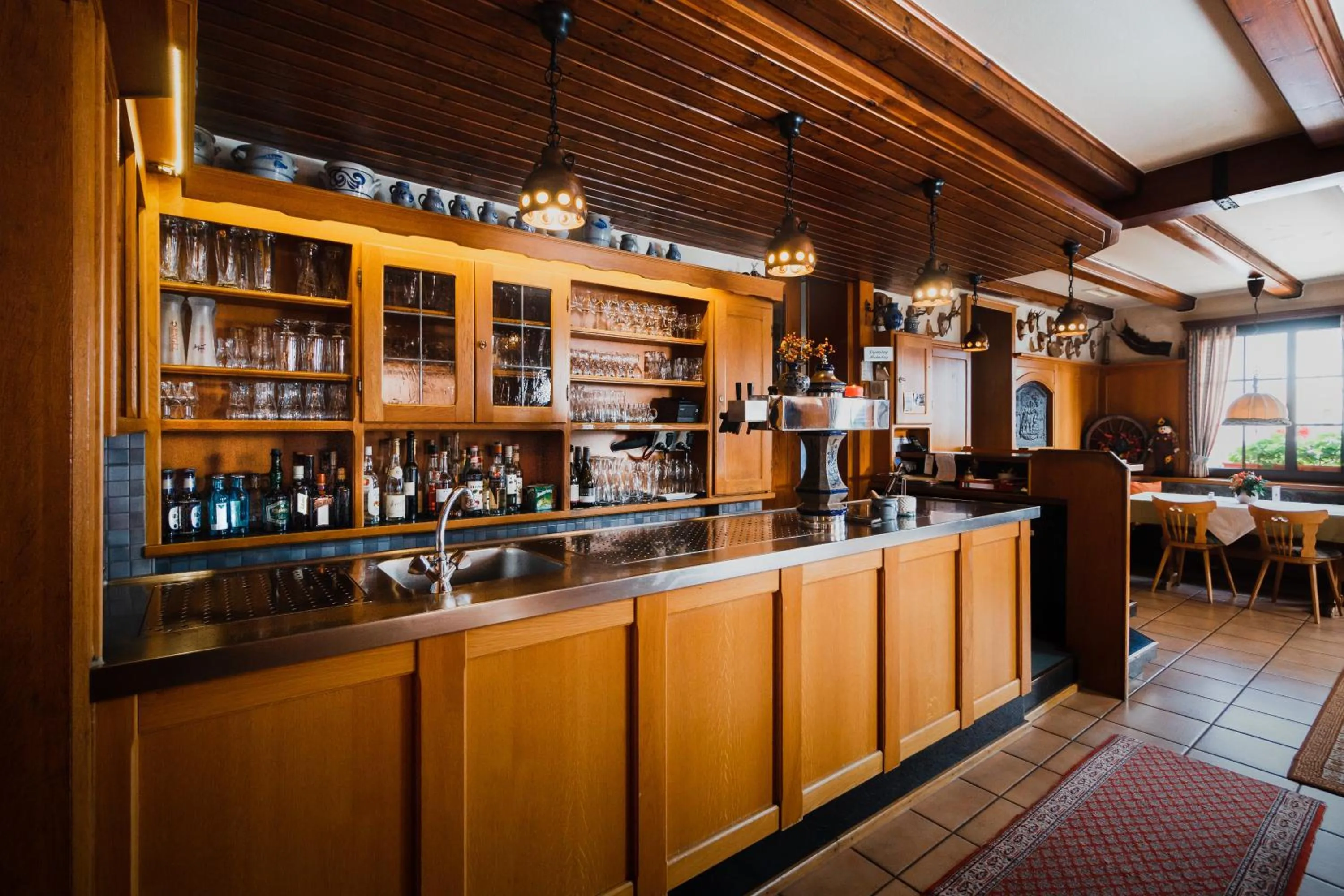 Lounge or bar in Landgasthaus Pfahl