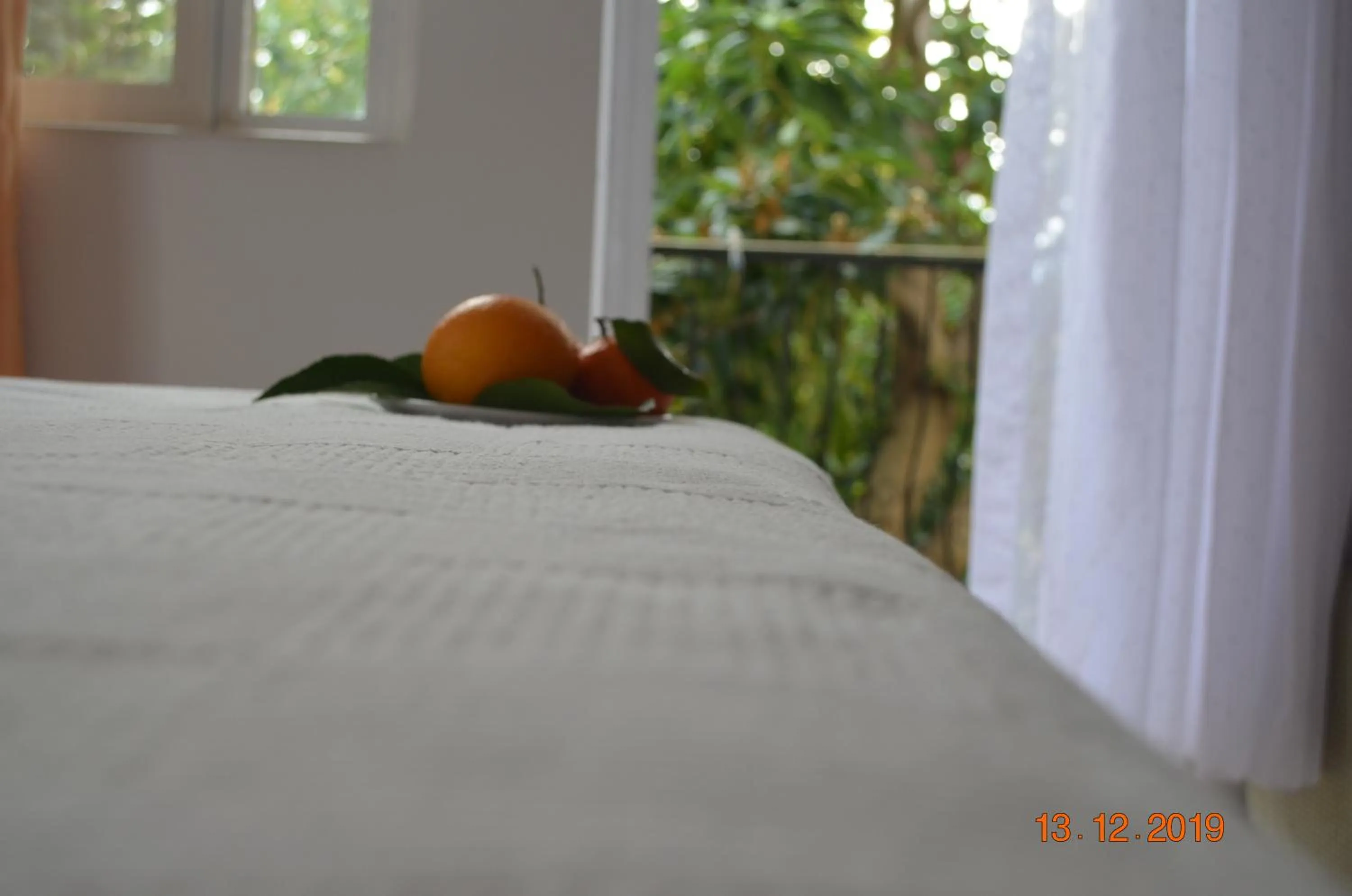 View (from property/room), Bed in Hotel Uygar