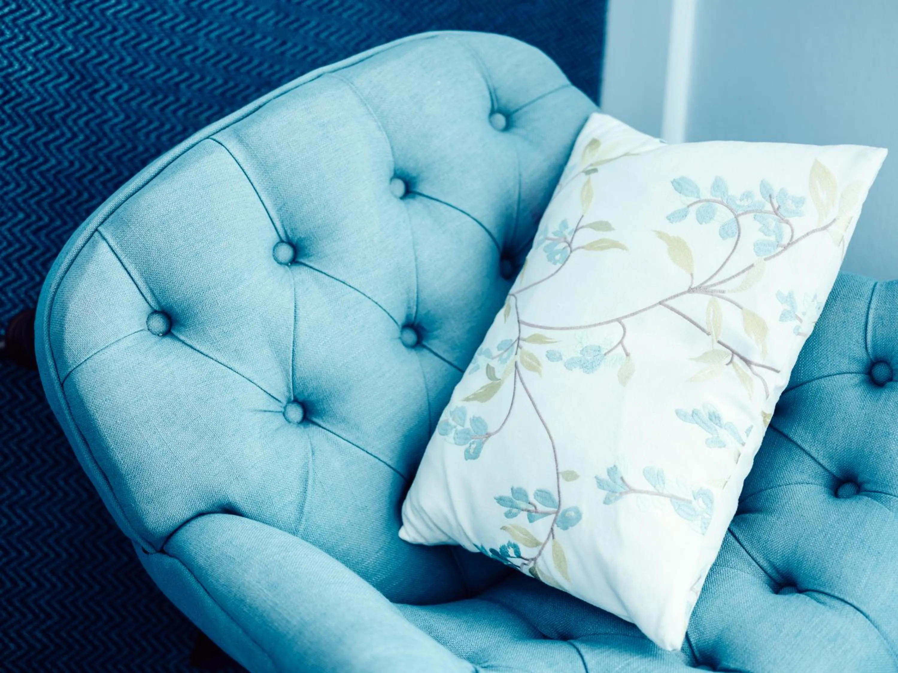 Seating area in The Imperial Hotel