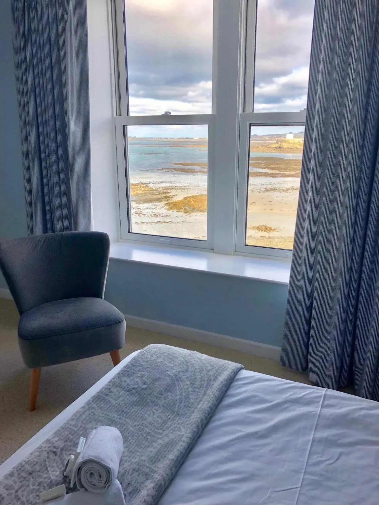 Deluxe Double Room with Sea View - single occupancy in The Imperial Hotel Deluxe Double Room with Sea View - single occupancy in The Imperial Hotel