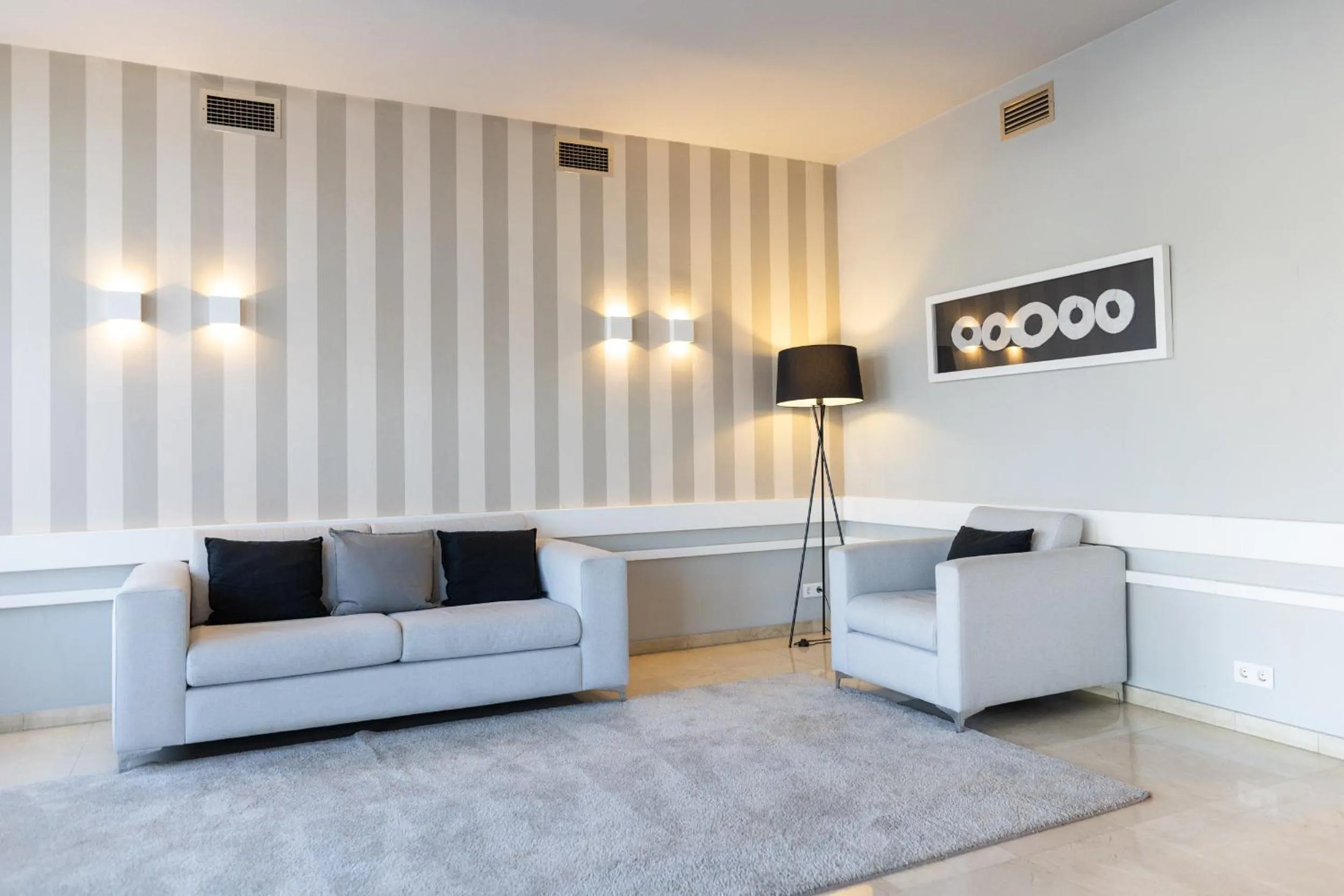 Living room in Hotel Can Pamplona