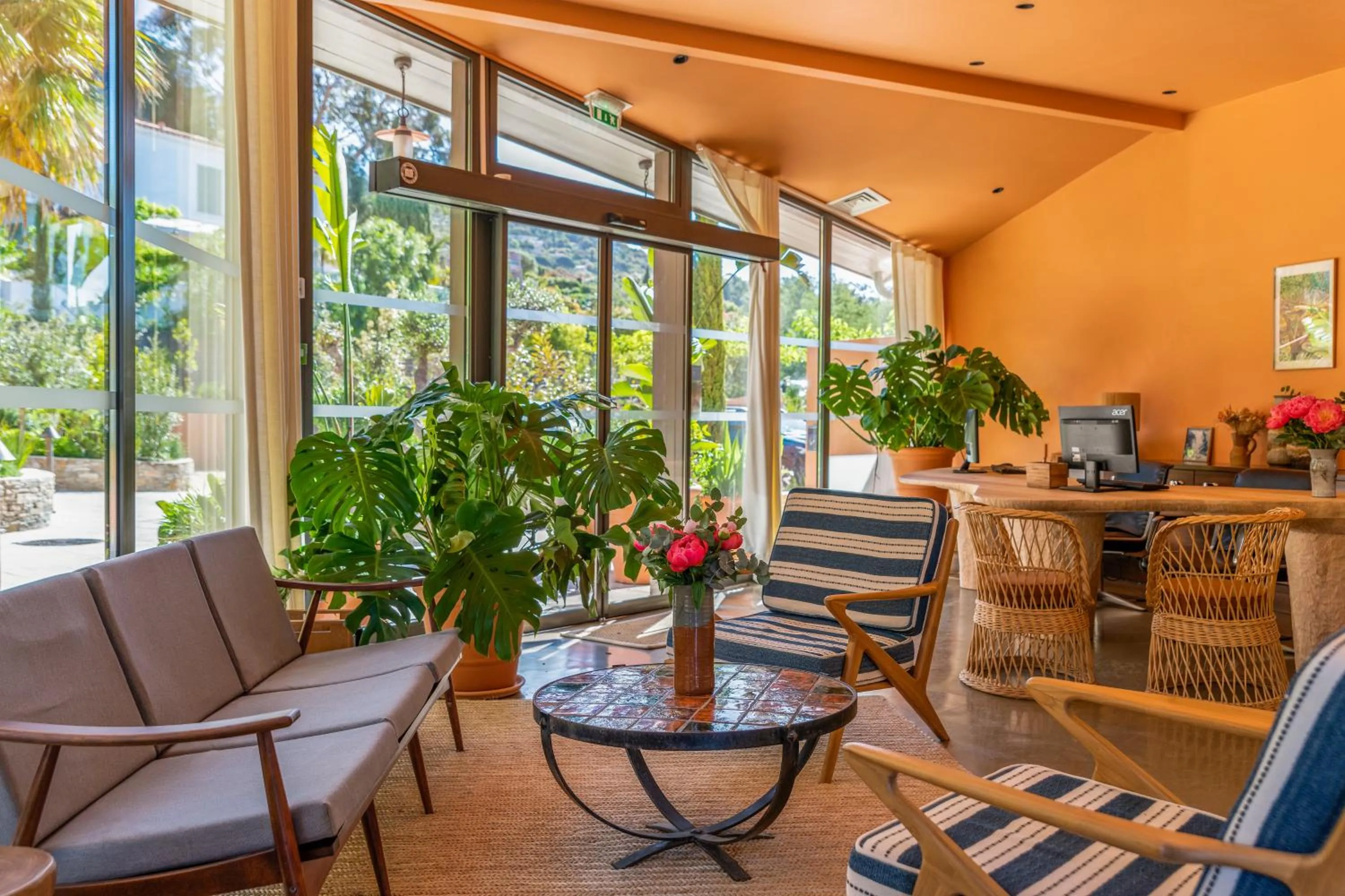 Lobby or reception in Les Terrasses du Bailli
