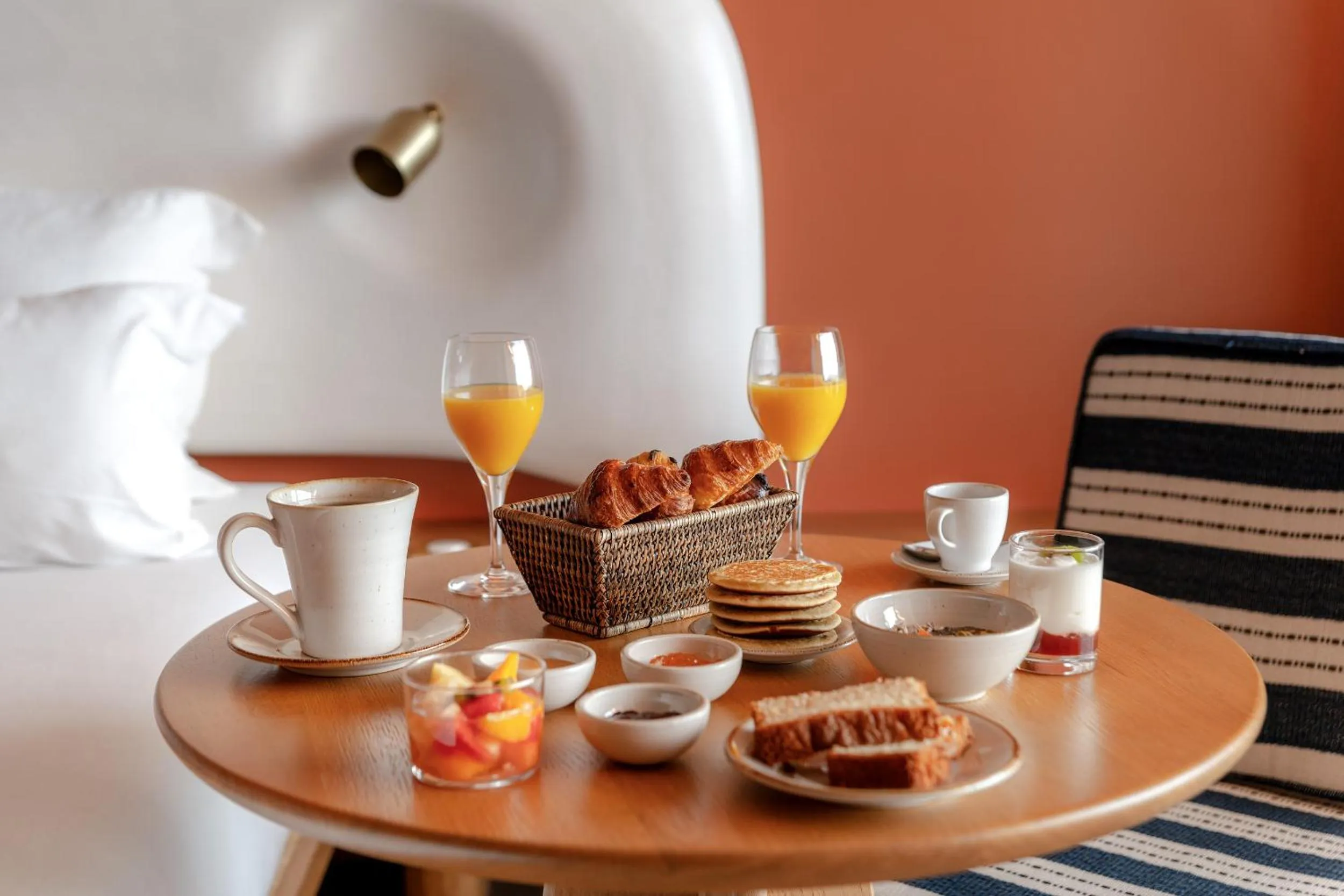 Breakfast in Les Terrasses du Bailli