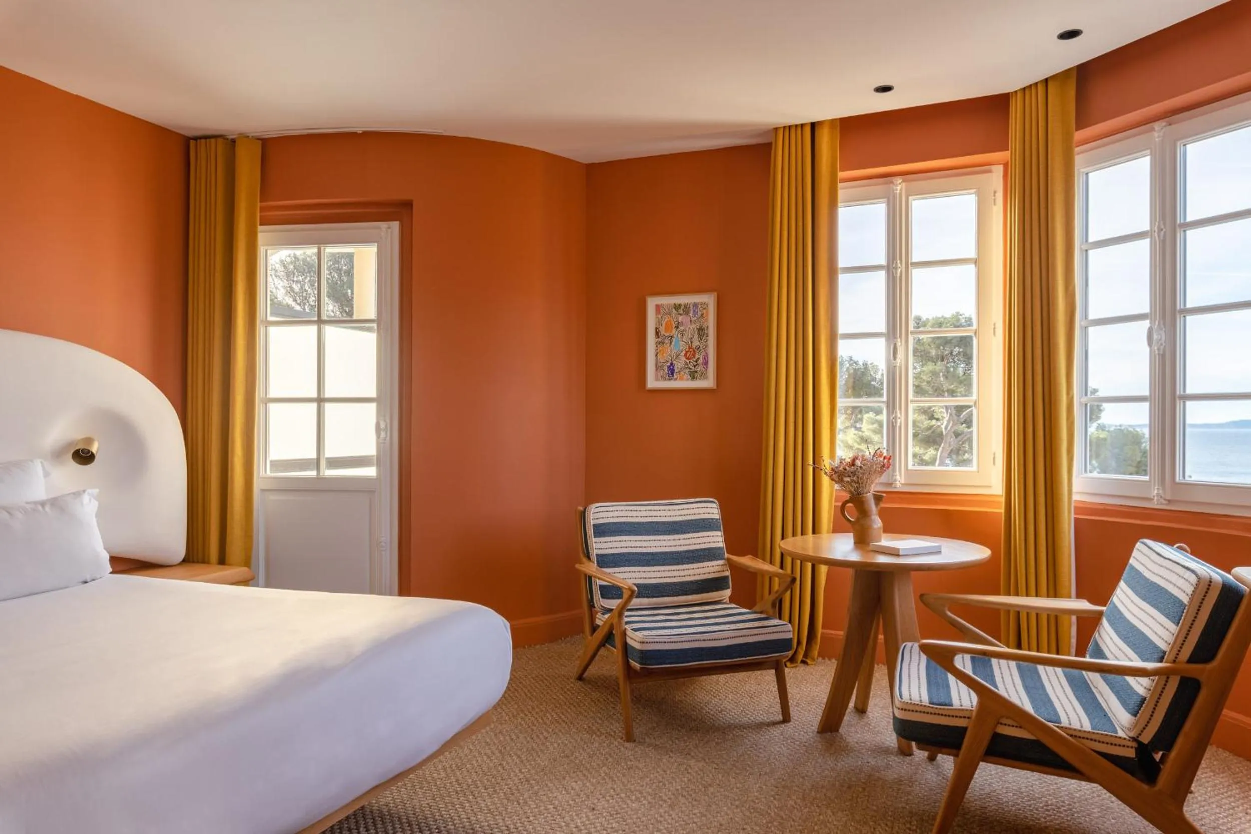 Sea view, Bed in Les Terrasses du Bailli