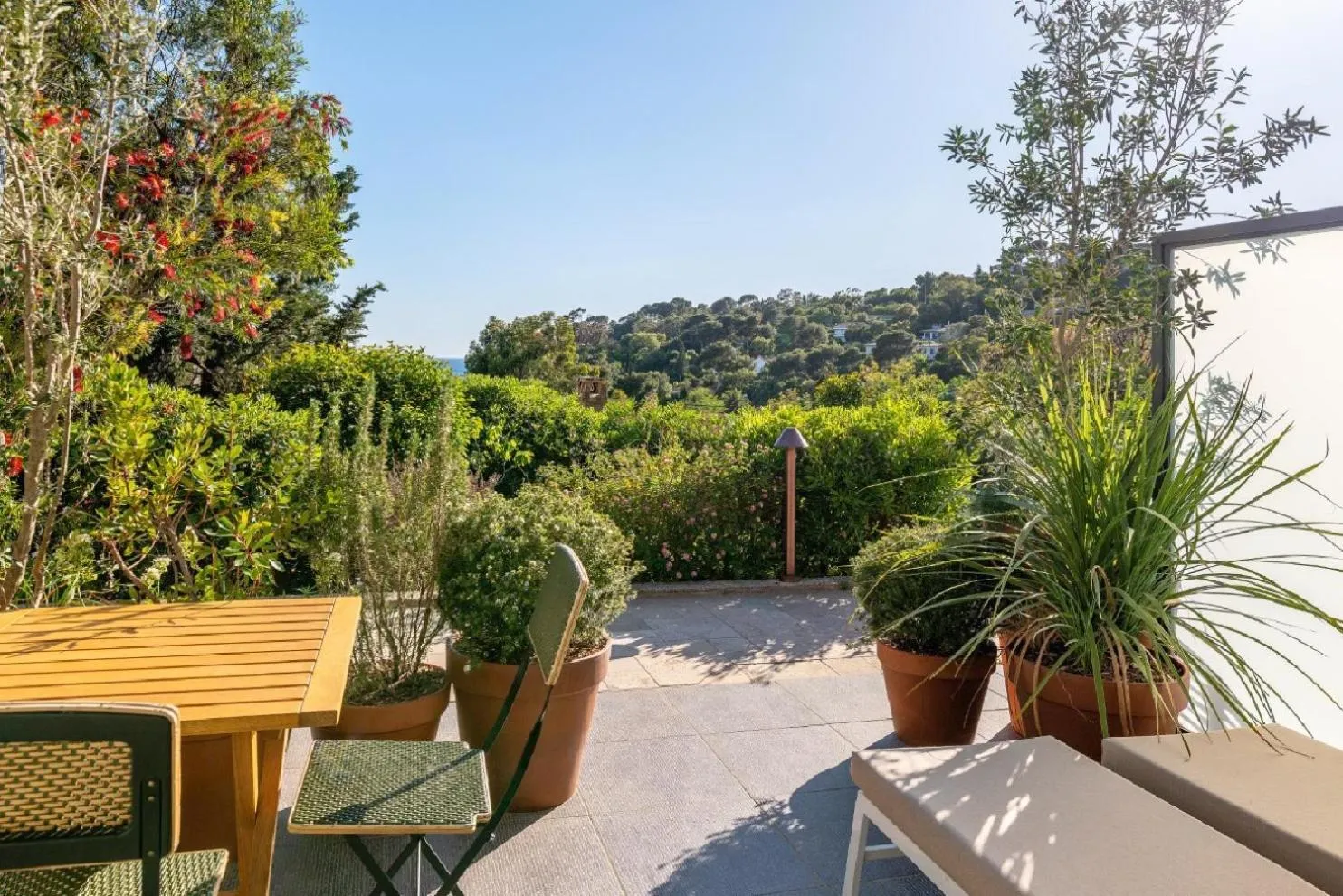 Natural landscape in Les Terrasses du Bailli