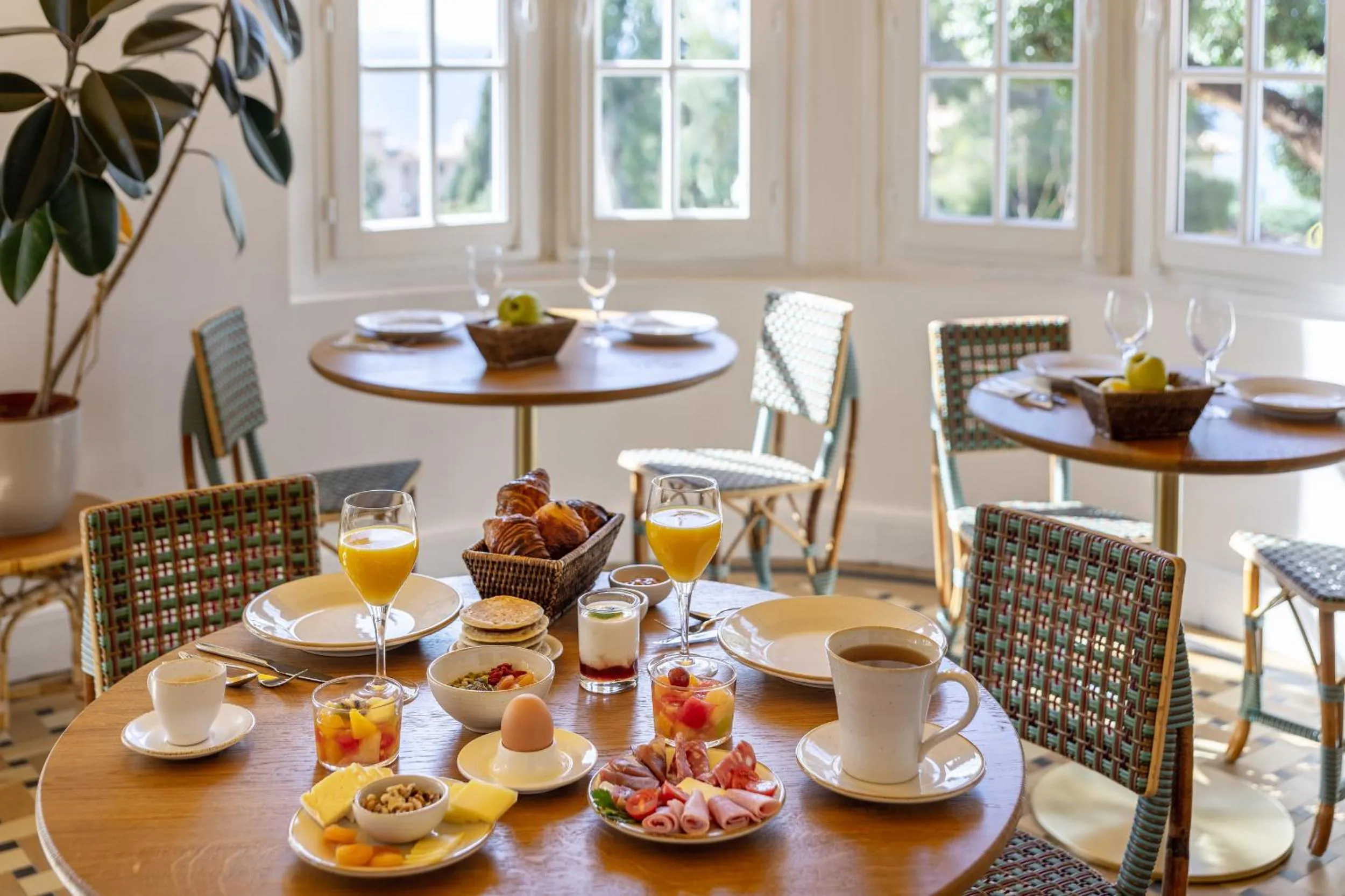 Breakfast in Les Terrasses du Bailli