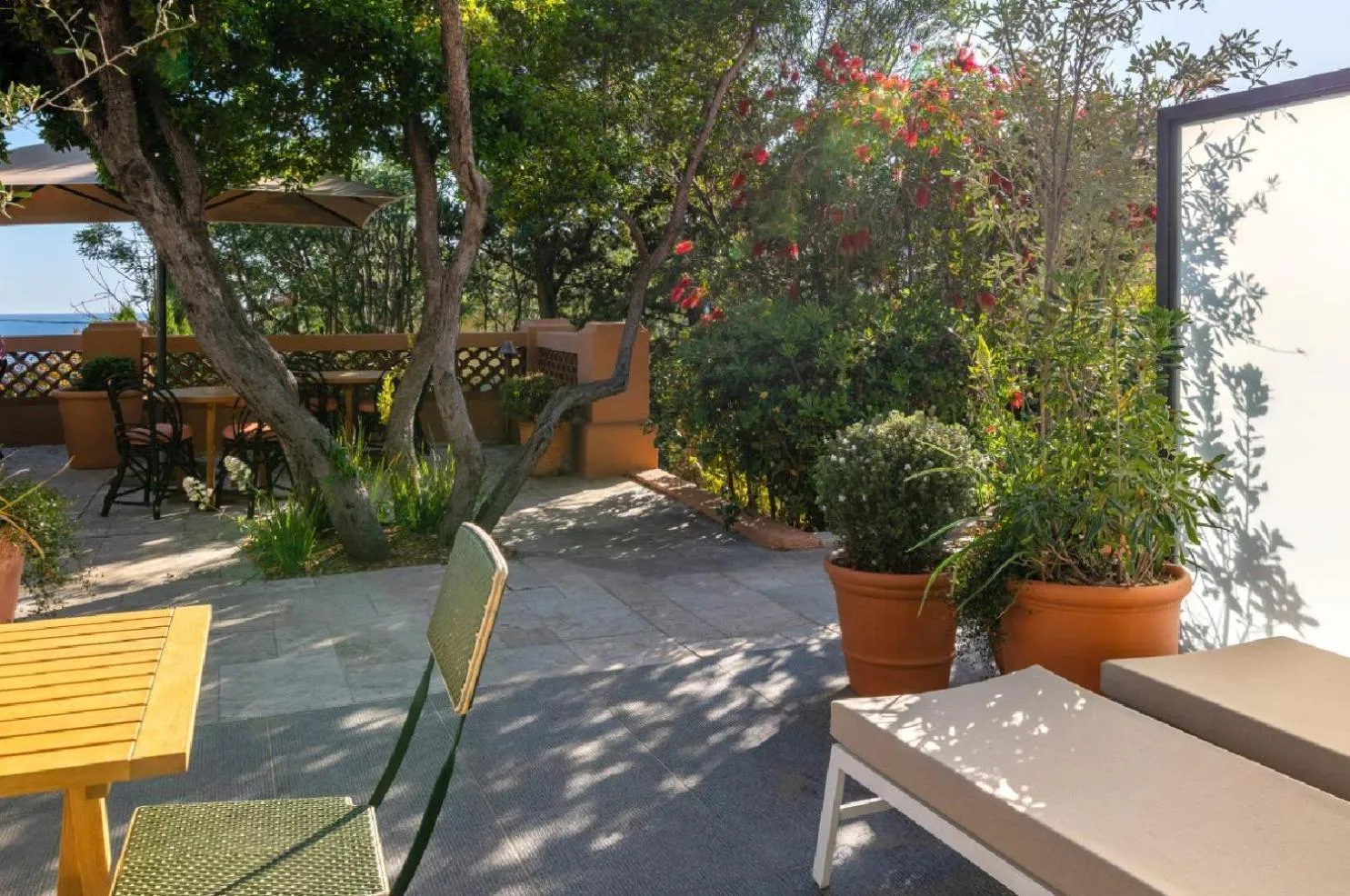 Natural landscape in Les Terrasses du Bailli