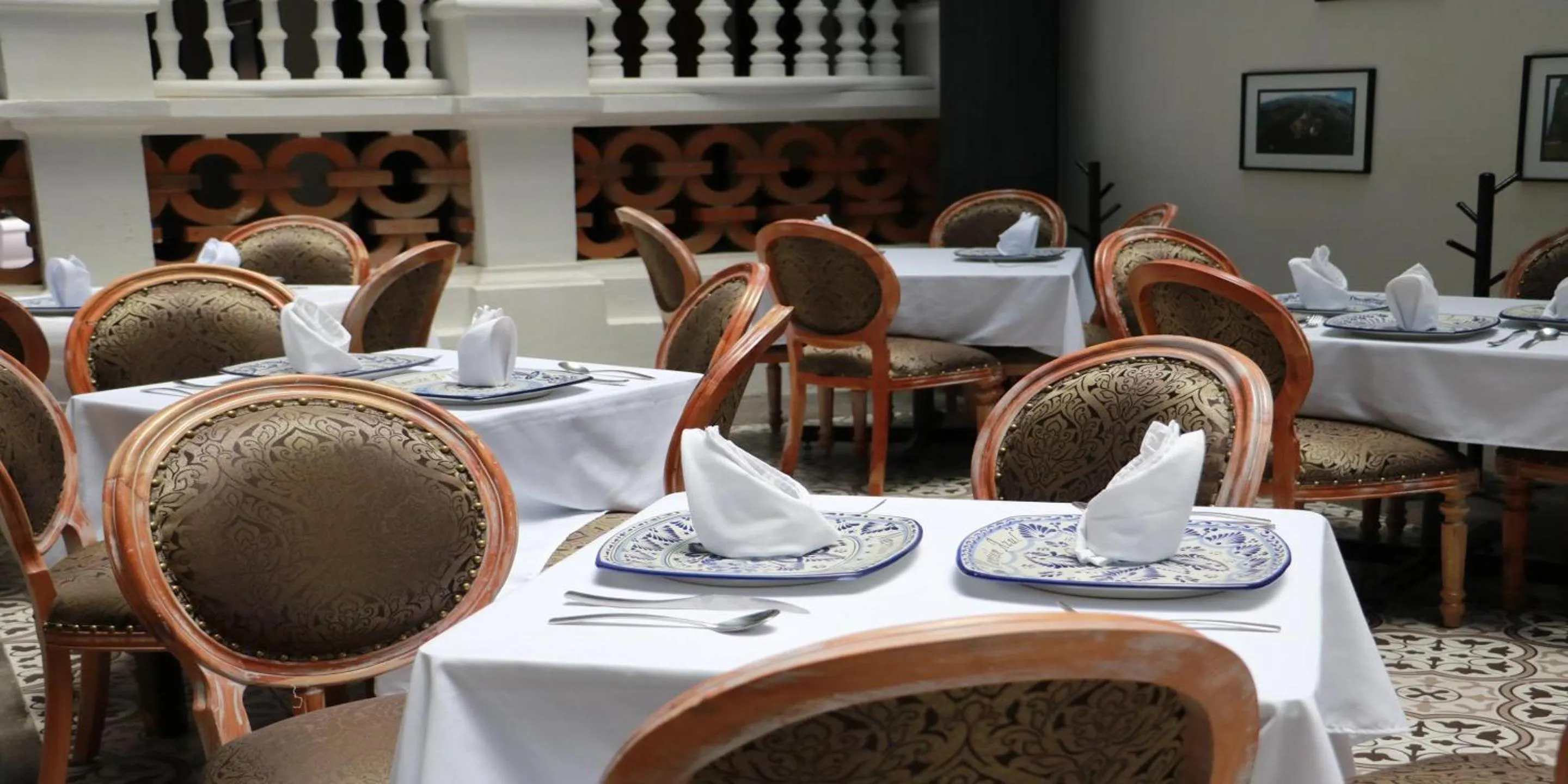 Restaurant/places to eat in Mansion Azul Cholula