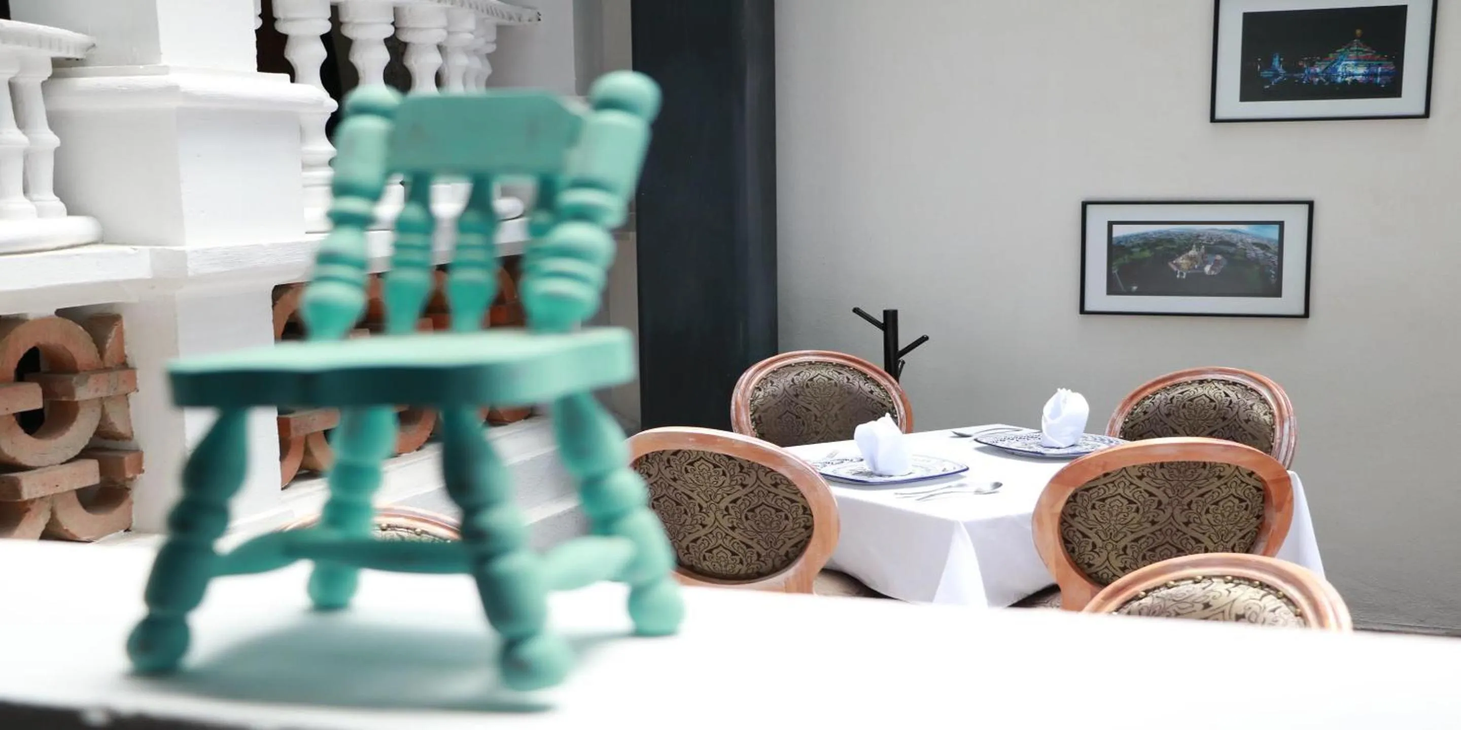 Restaurant/places to eat in Mansion Azul Cholula