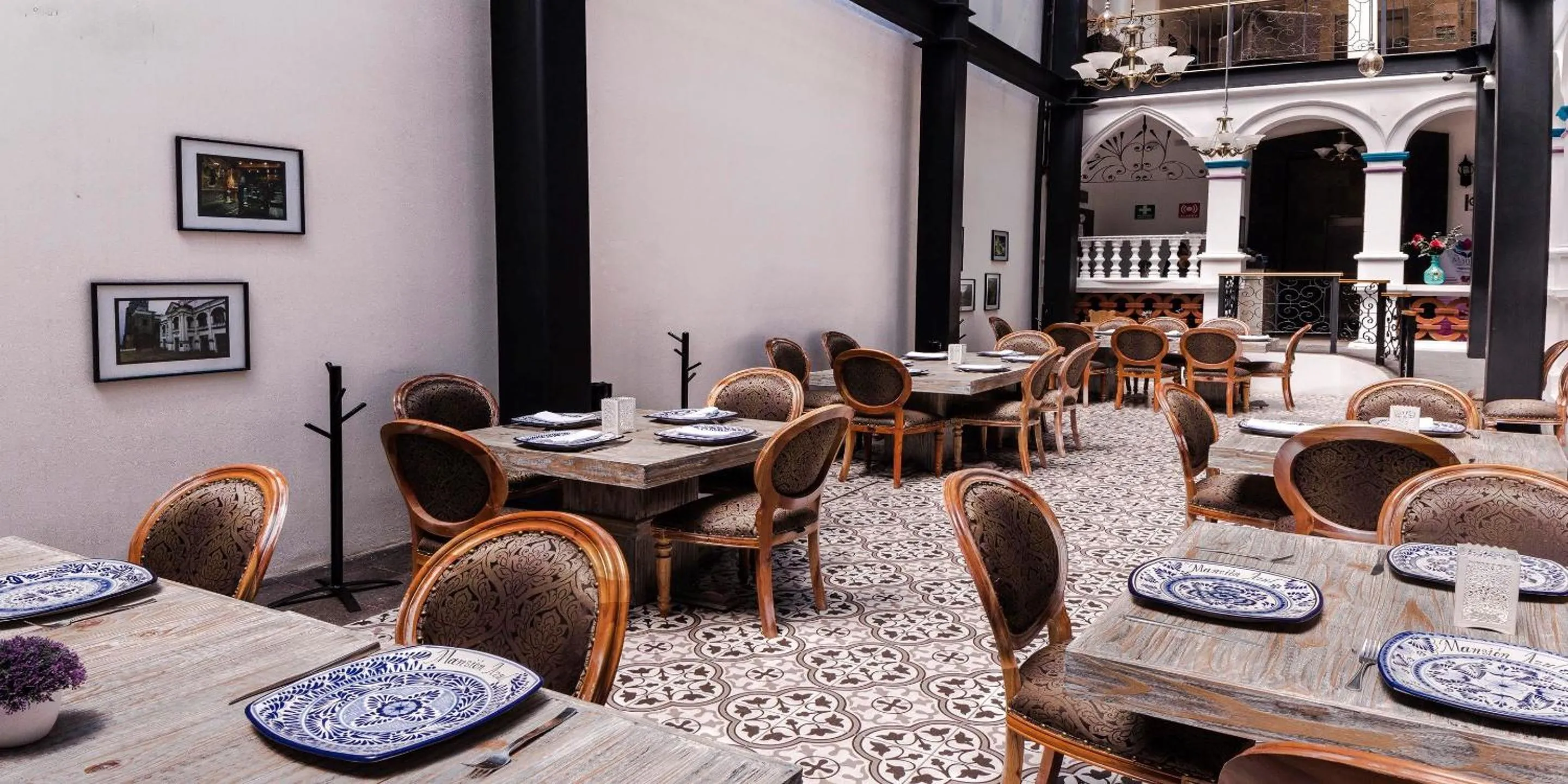 Restaurant/places to eat in Mansion Azul Cholula