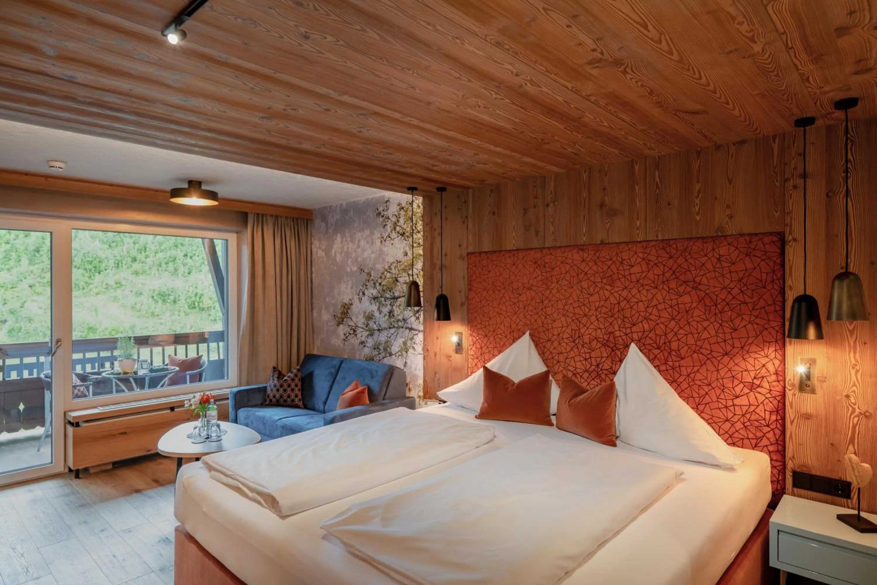 Photo of the whole room, Bed in Hotel Sonnenhof