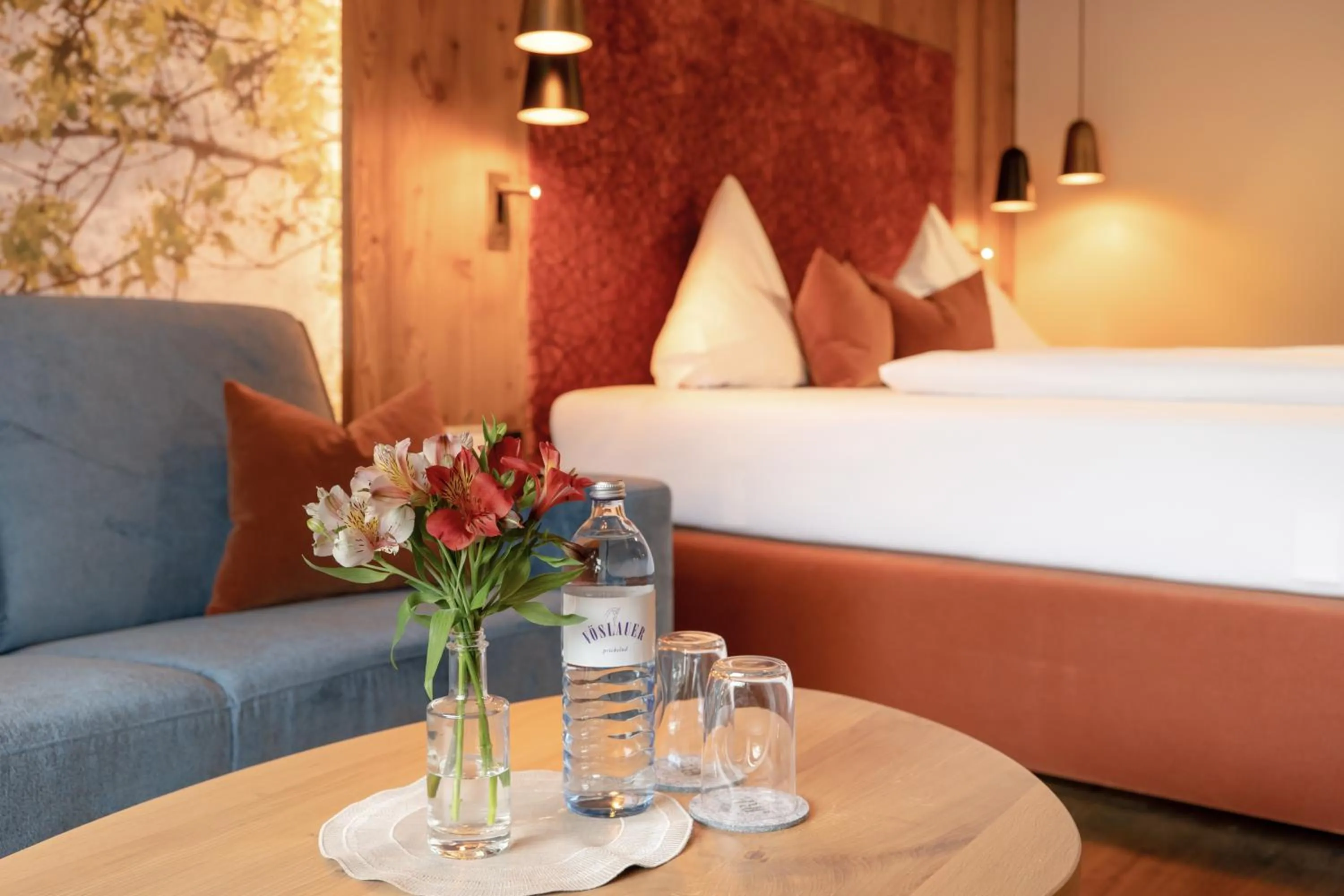 Photo of the whole room, Bed in Hotel Sonnenhof