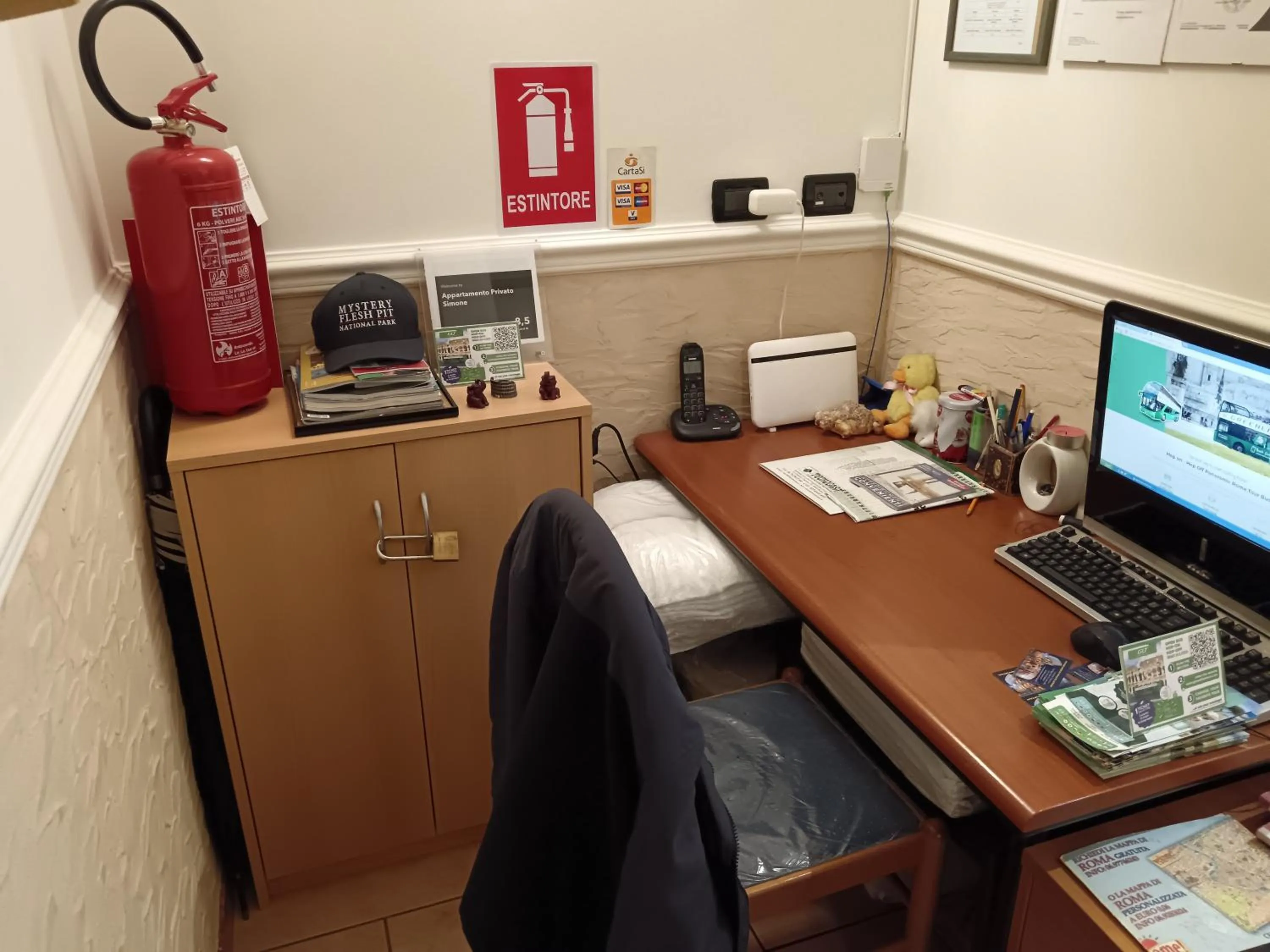 TV and multimedia in Appartamento Privato Simone