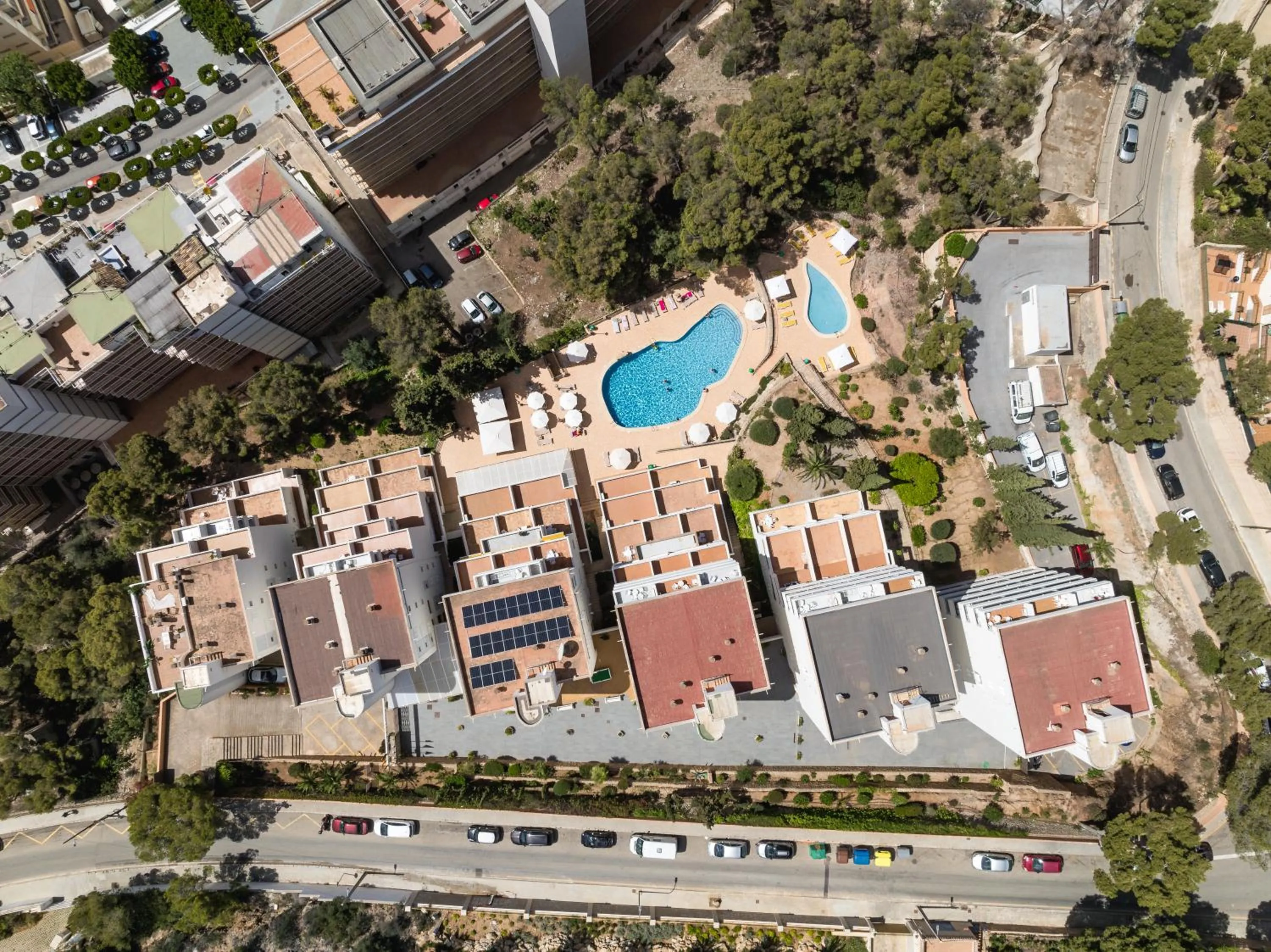 Bird's eye view in Apartamentos Vista Club