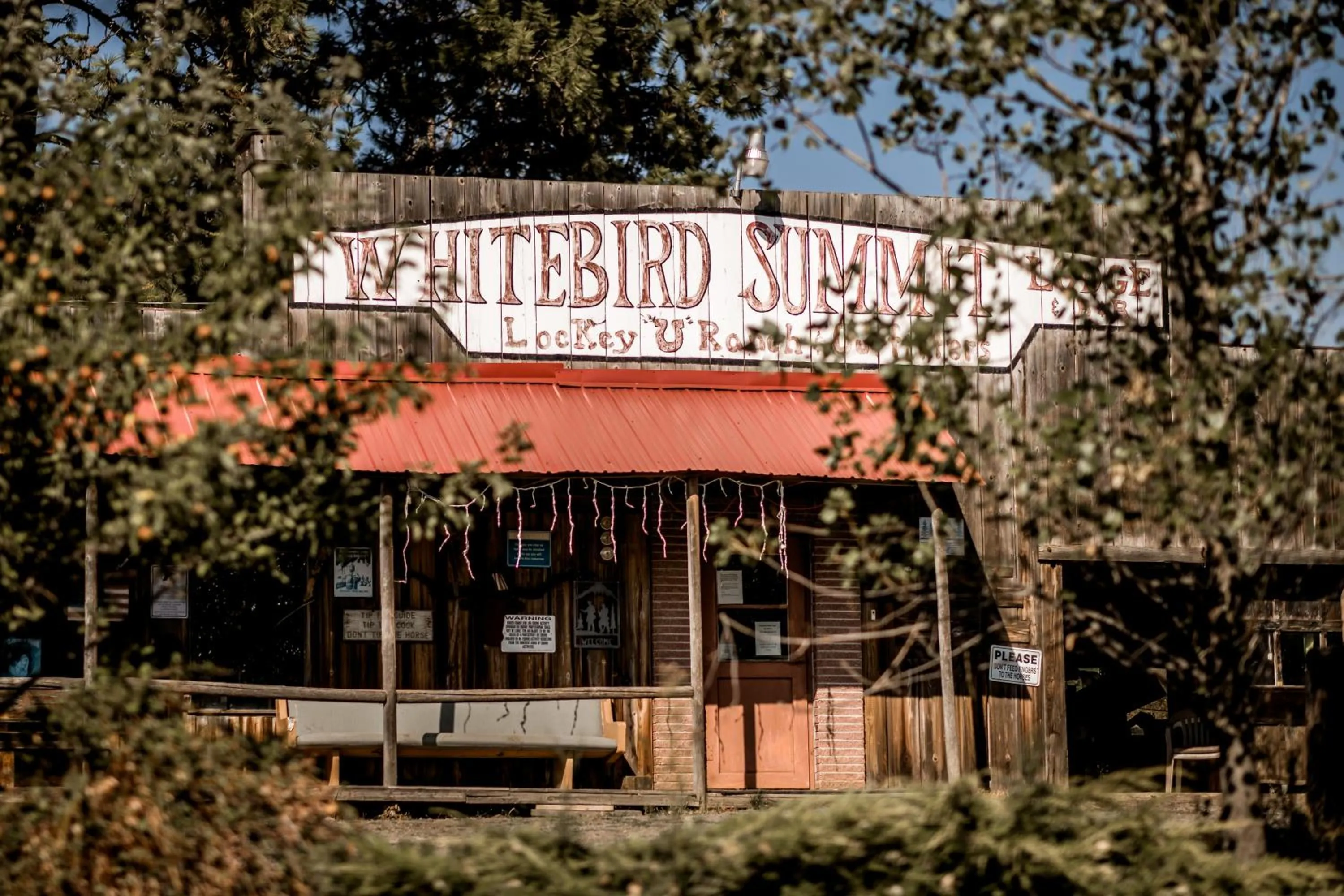 Property building in Whitebird Summit Lodge