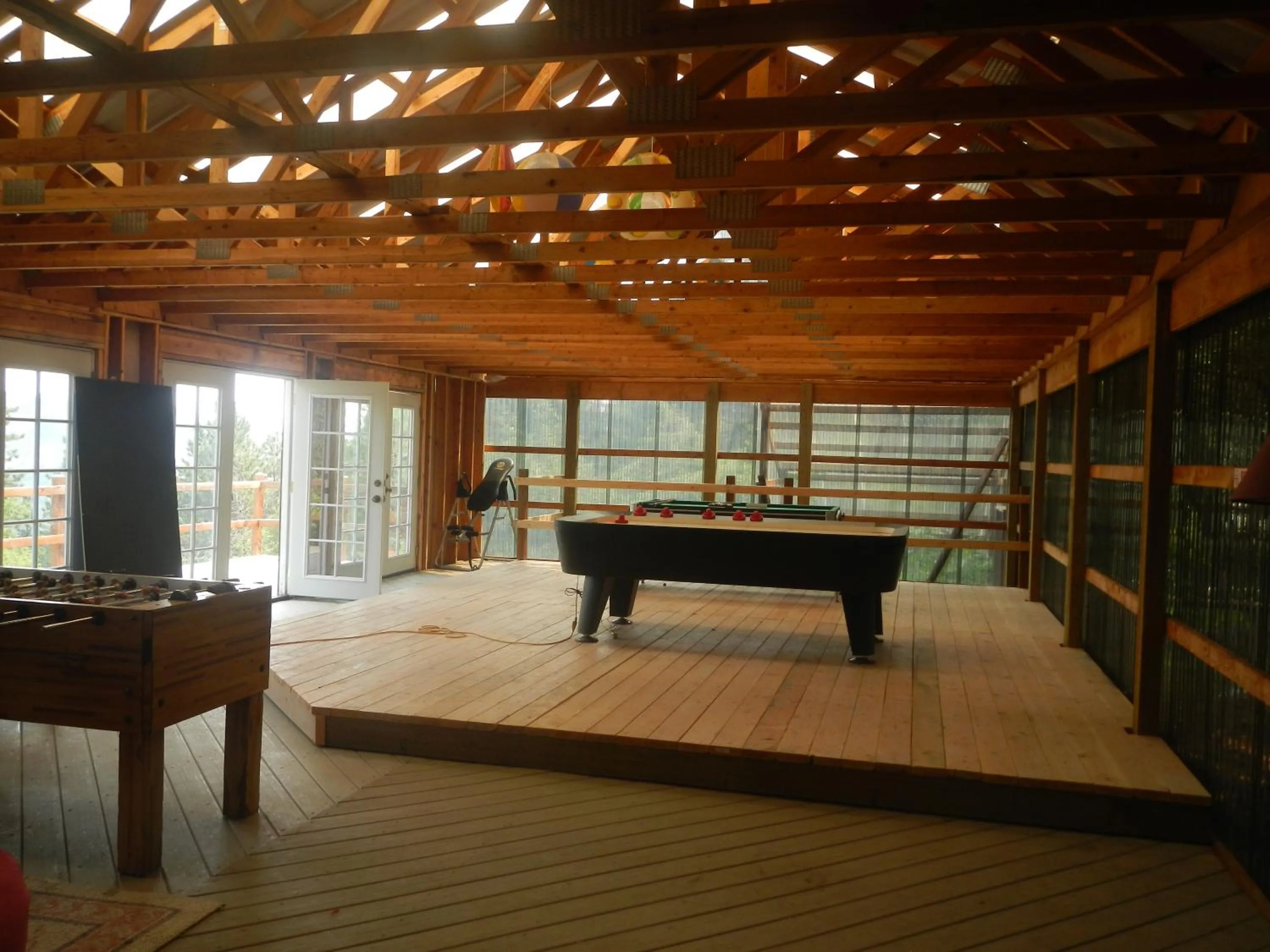 Game Room, Bed in Whitebird Summit Lodge
