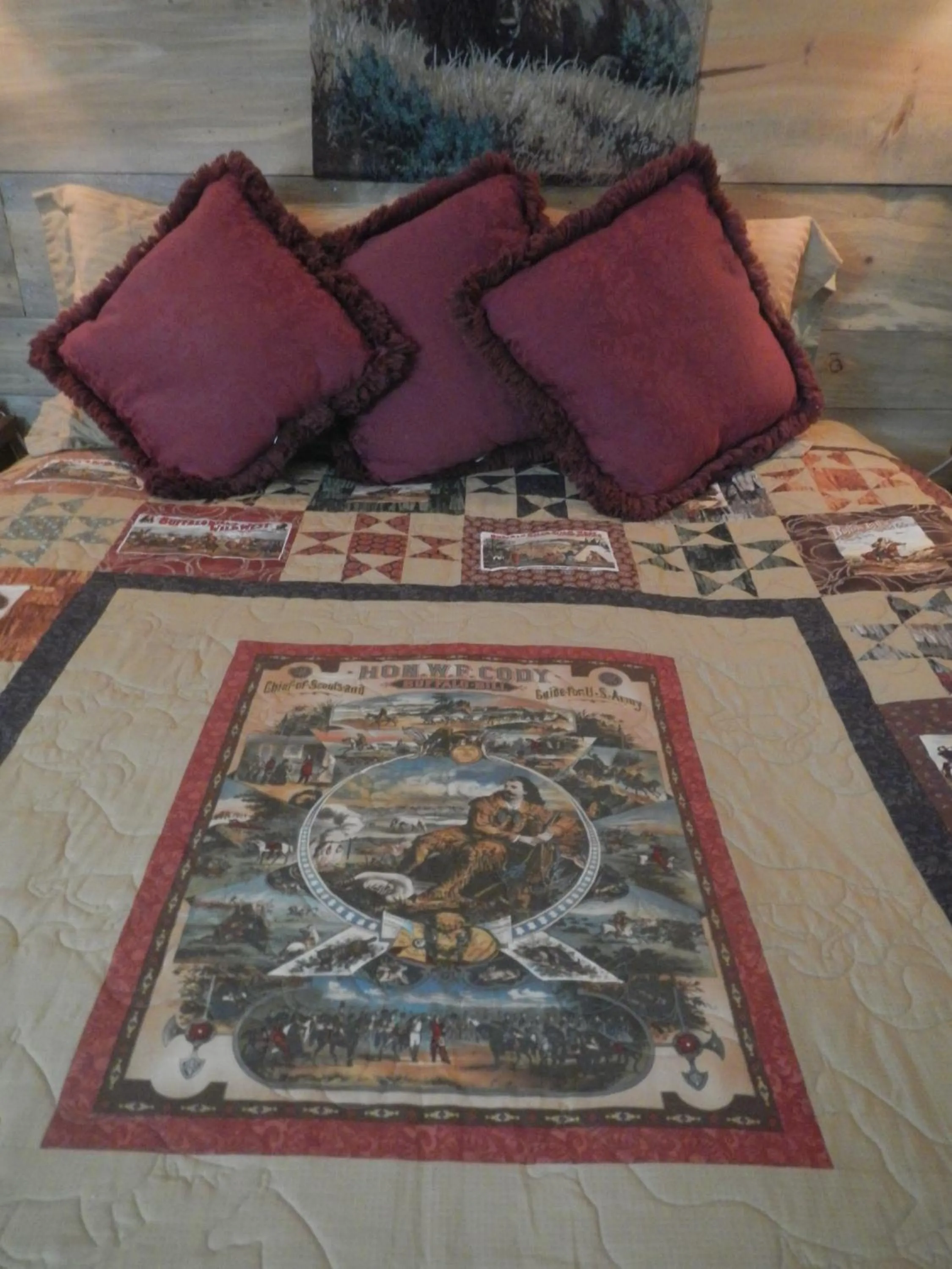 Decorative detail in Whitebird Summit Lodge