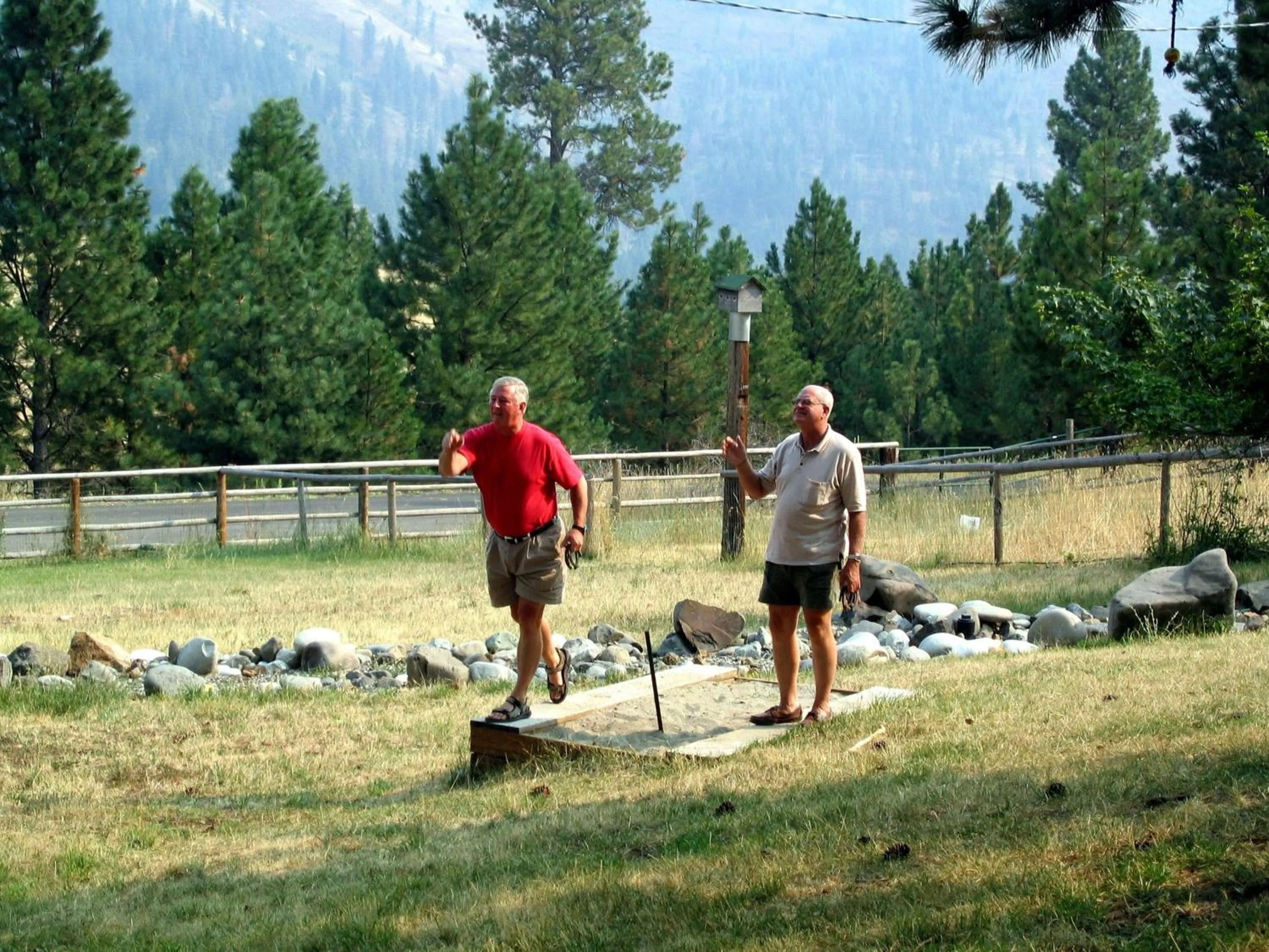 Day in Whitebird Summit Lodge