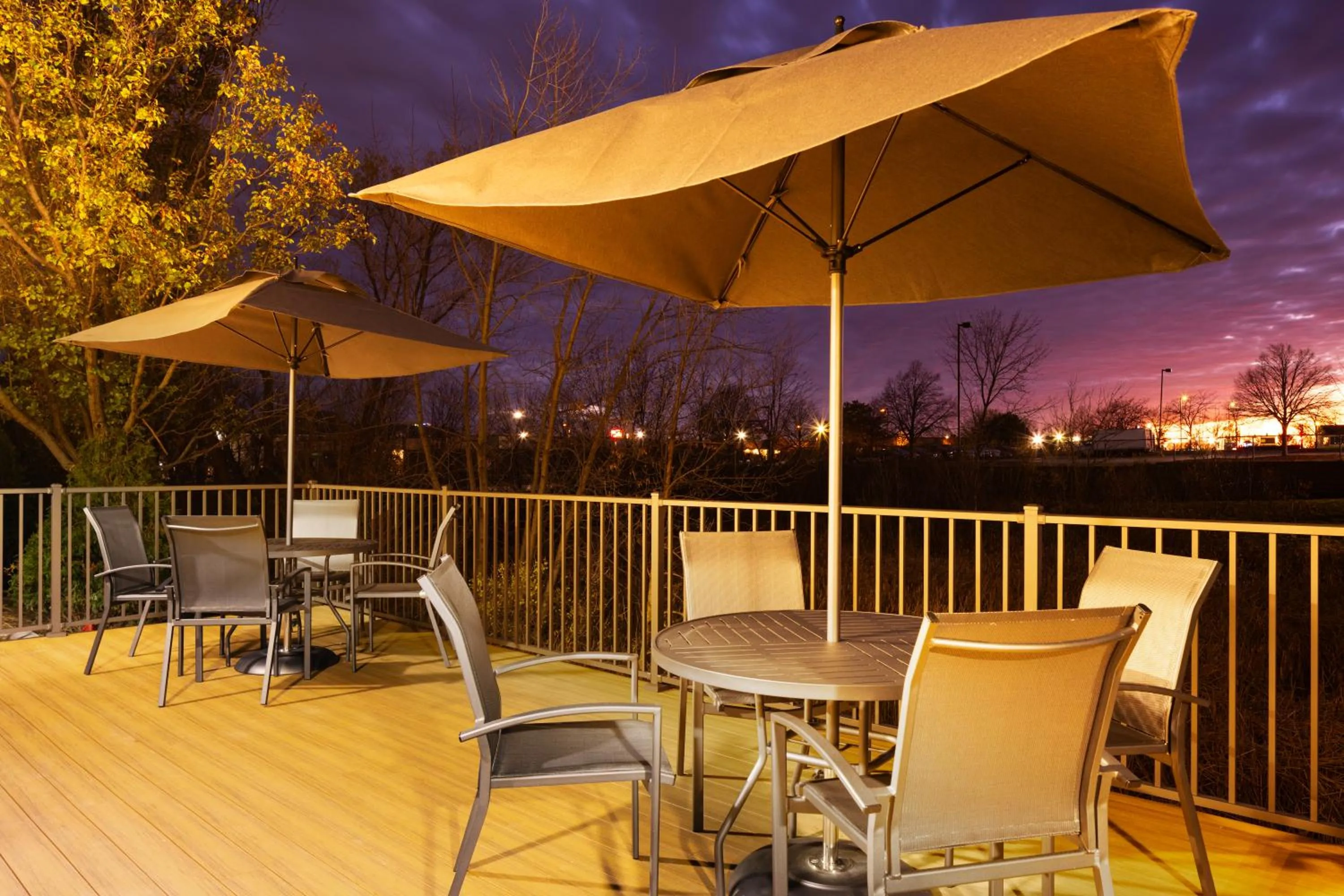 Patio in Fairfield by Marriott Inn & Suites Cedar Rapids North