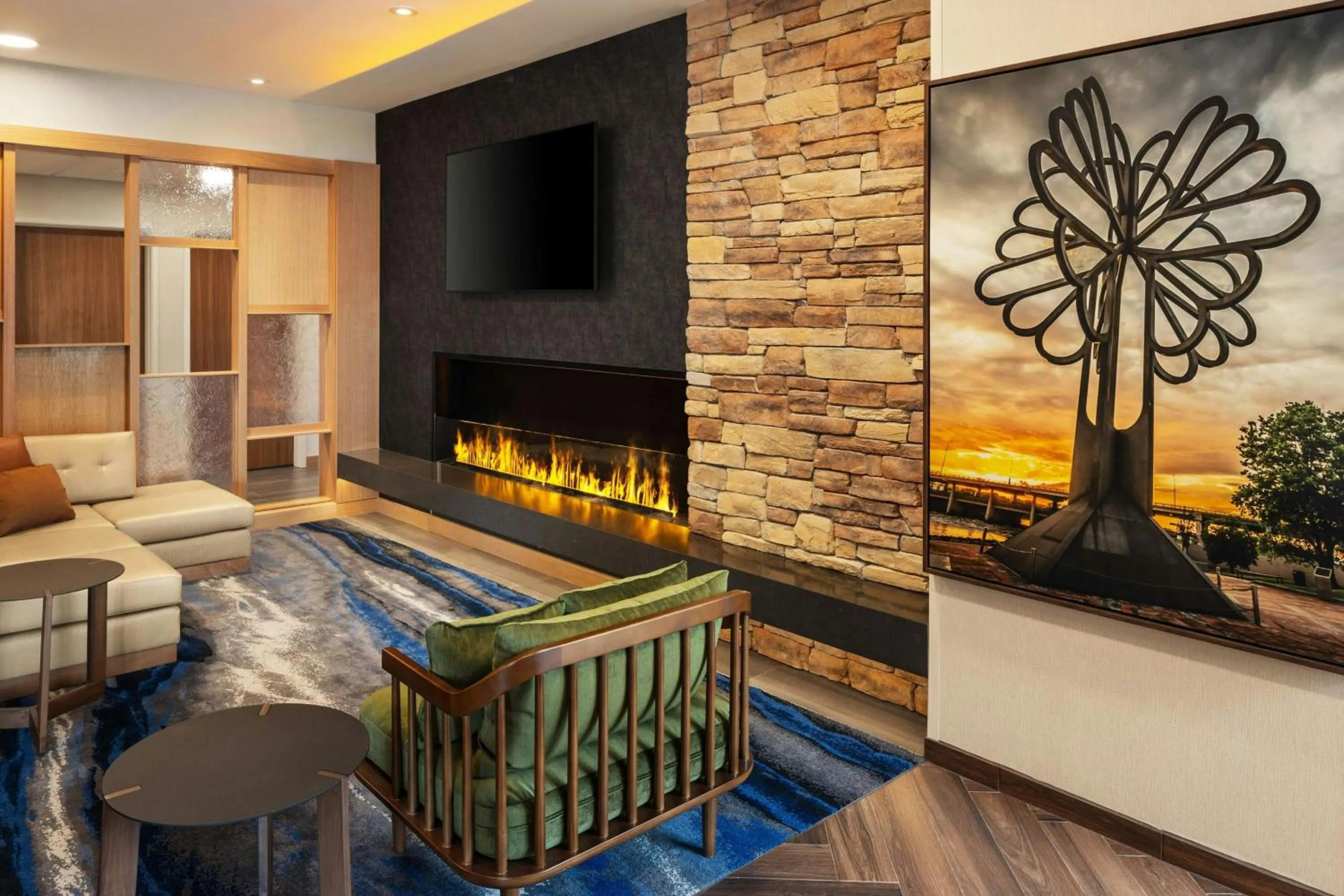 Lobby or reception in Fairfield by Marriott Inn & Suites Cedar Rapids North