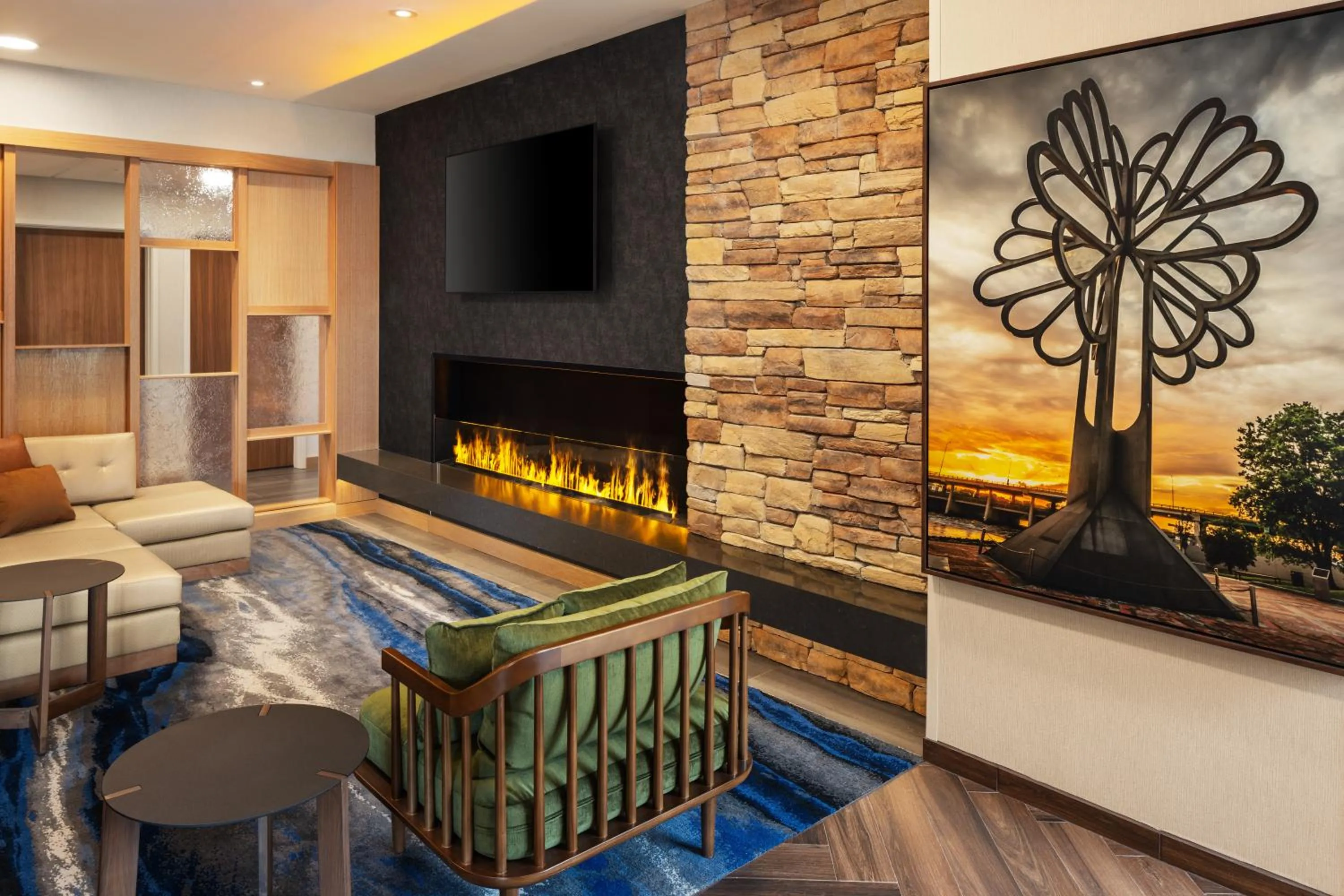 Lobby or reception in Fairfield by Marriott Inn & Suites Cedar Rapids North