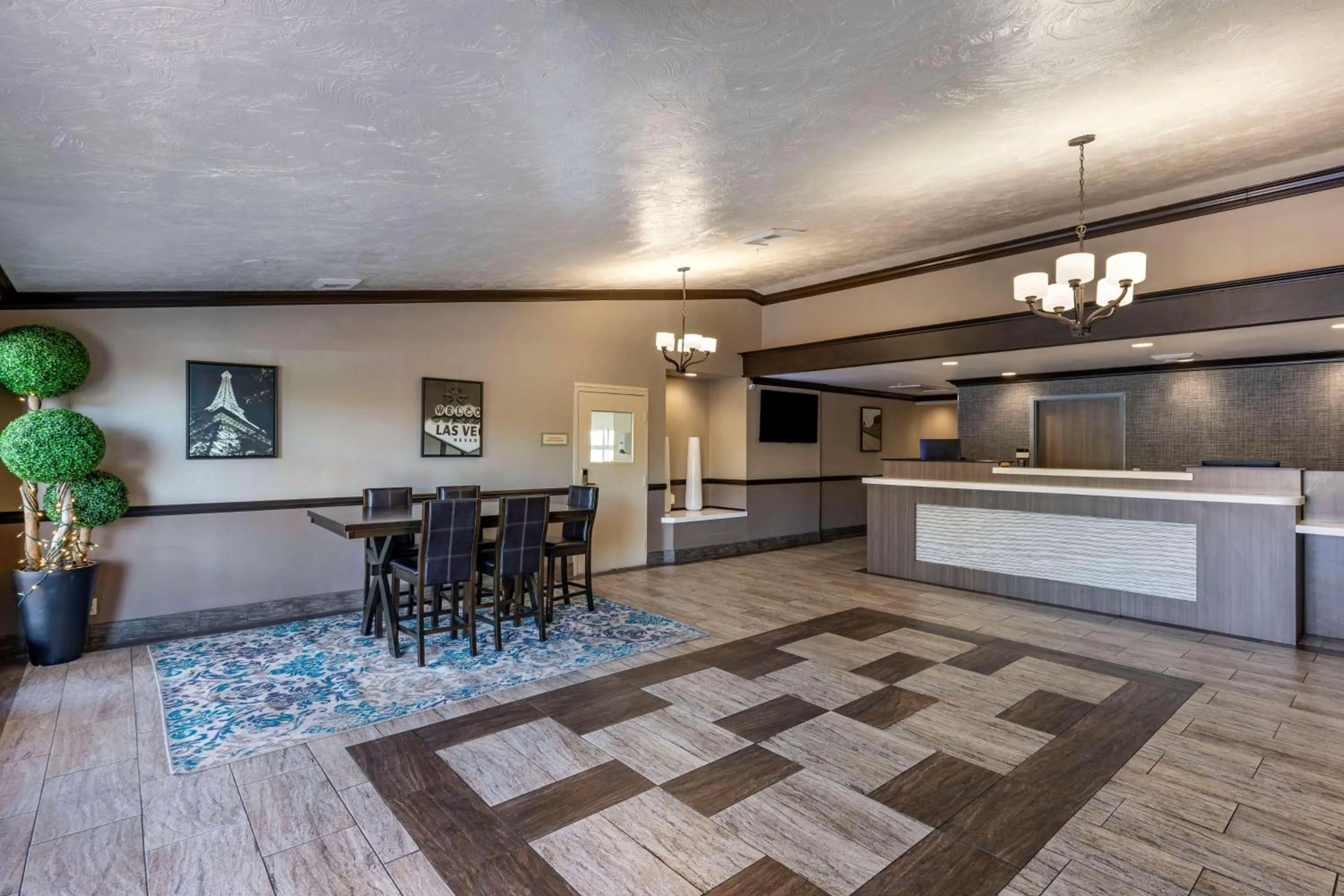 Lobby or reception in Best Western Plus Las Vegas West