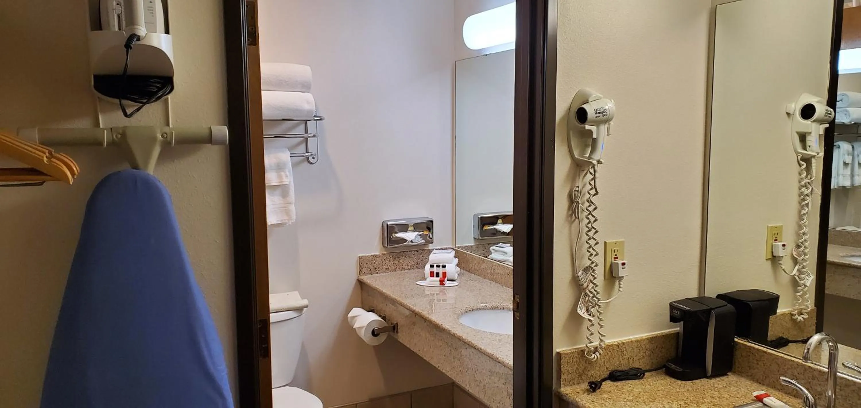 Bathroom in Baymont by Wyndham Seattle/Kirkland WA