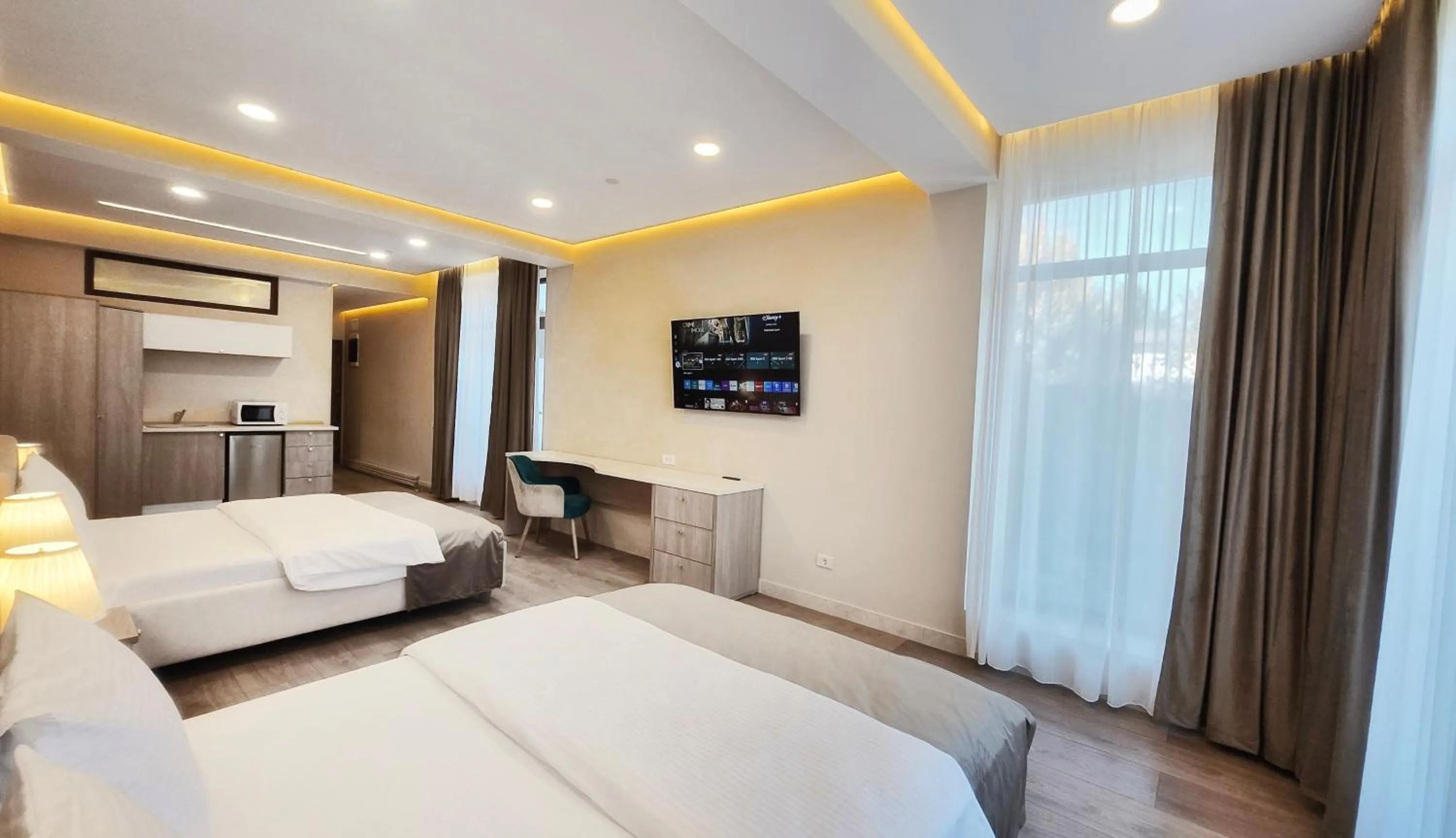 Bed in Monopoly Hotel