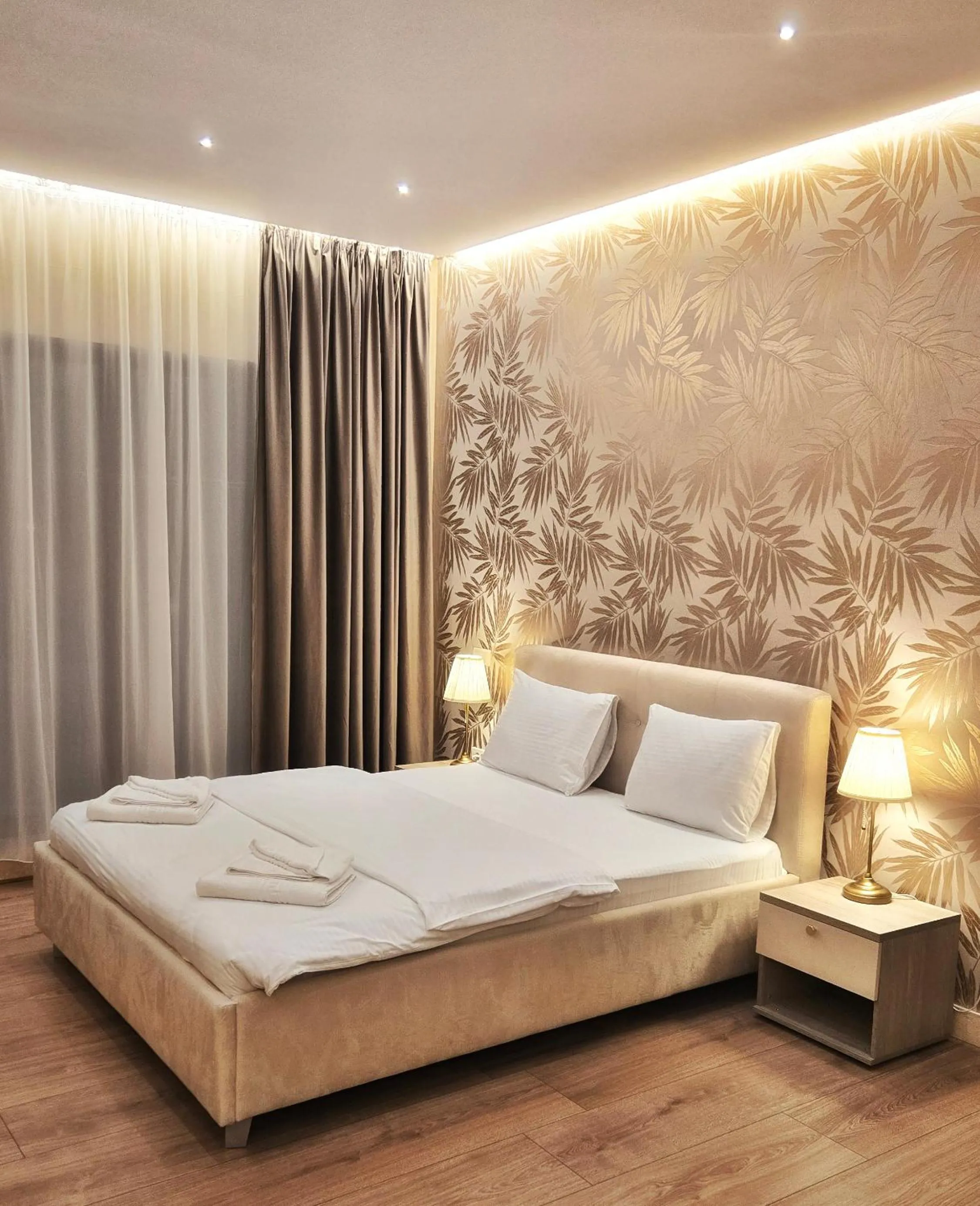 Bed in Monopoly Hotel