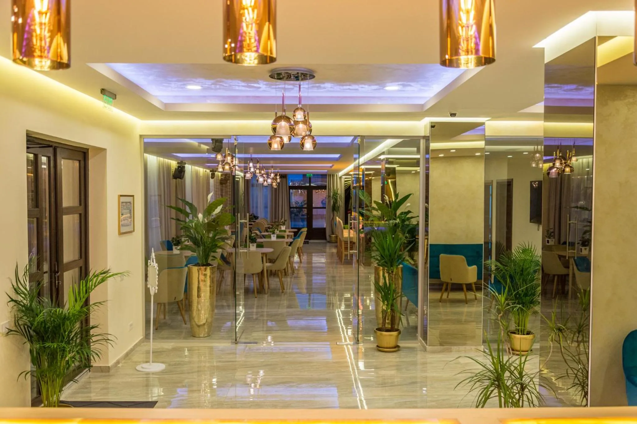 Lobby or reception in Monopoly Hotel
