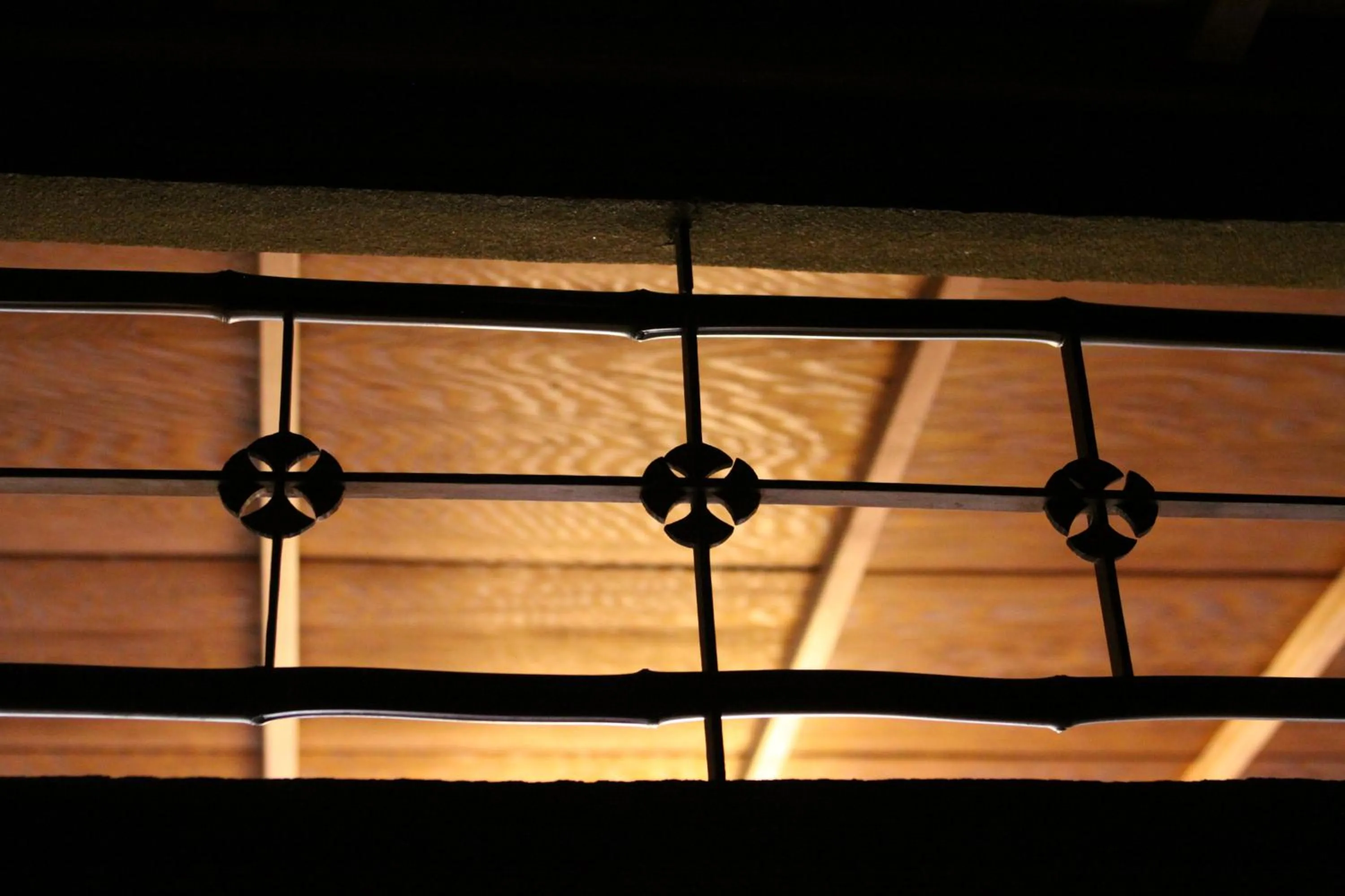 Decorative detail in Charoku Bekkan