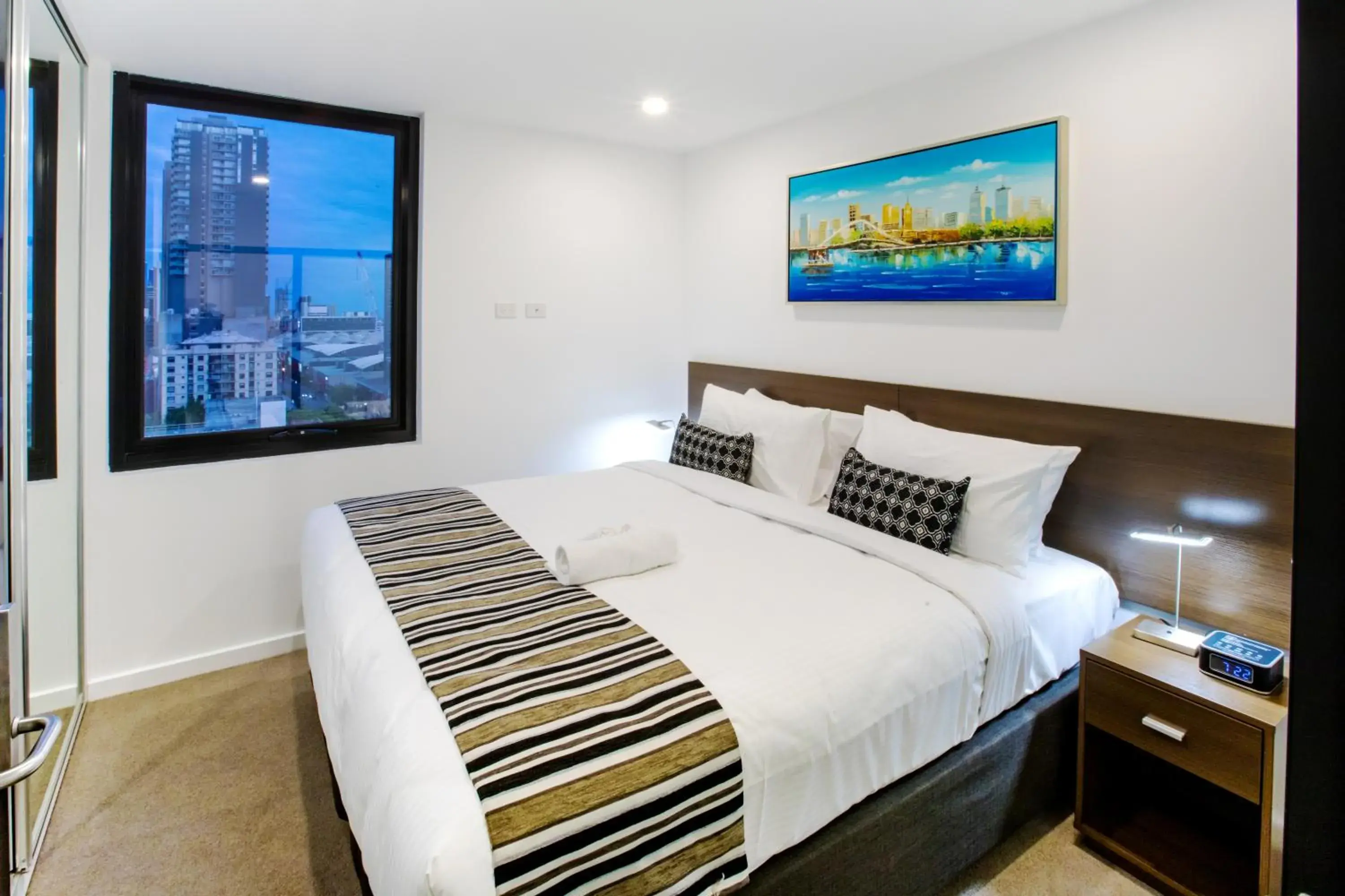 Bed in Spencer Street Apartments Bed in Spencer Street Apartments