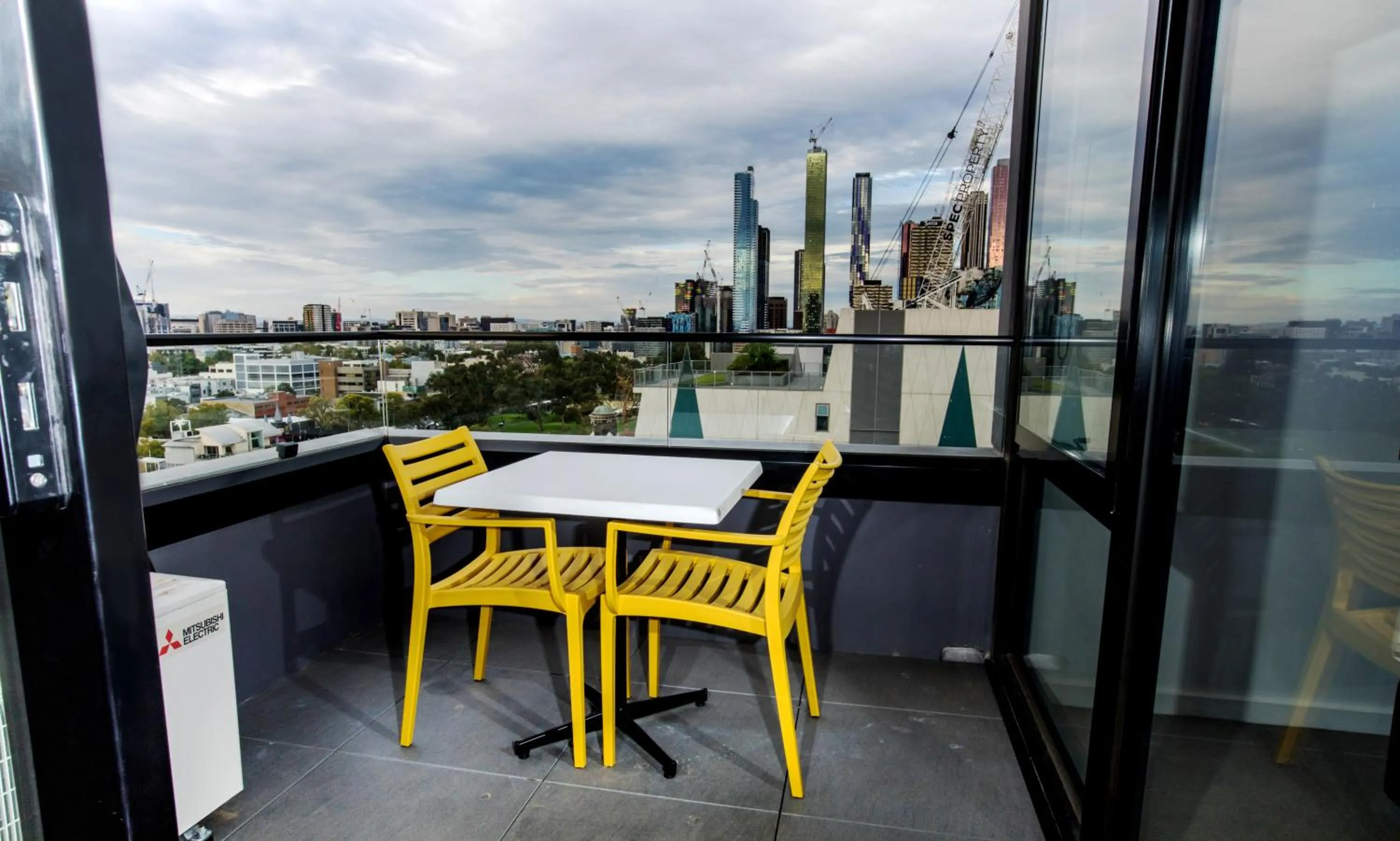 Balcony/Terrace in Spencer Street Apartments