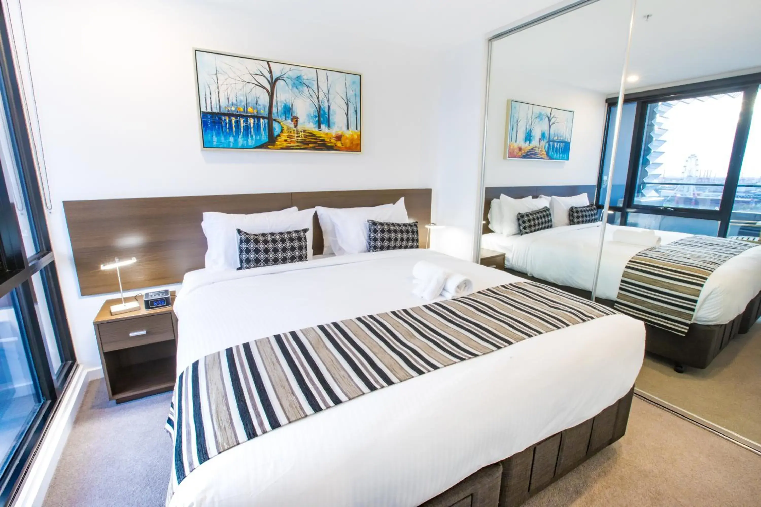 Bed in Spencer Street Apartments Bed in Spencer Street Apartments