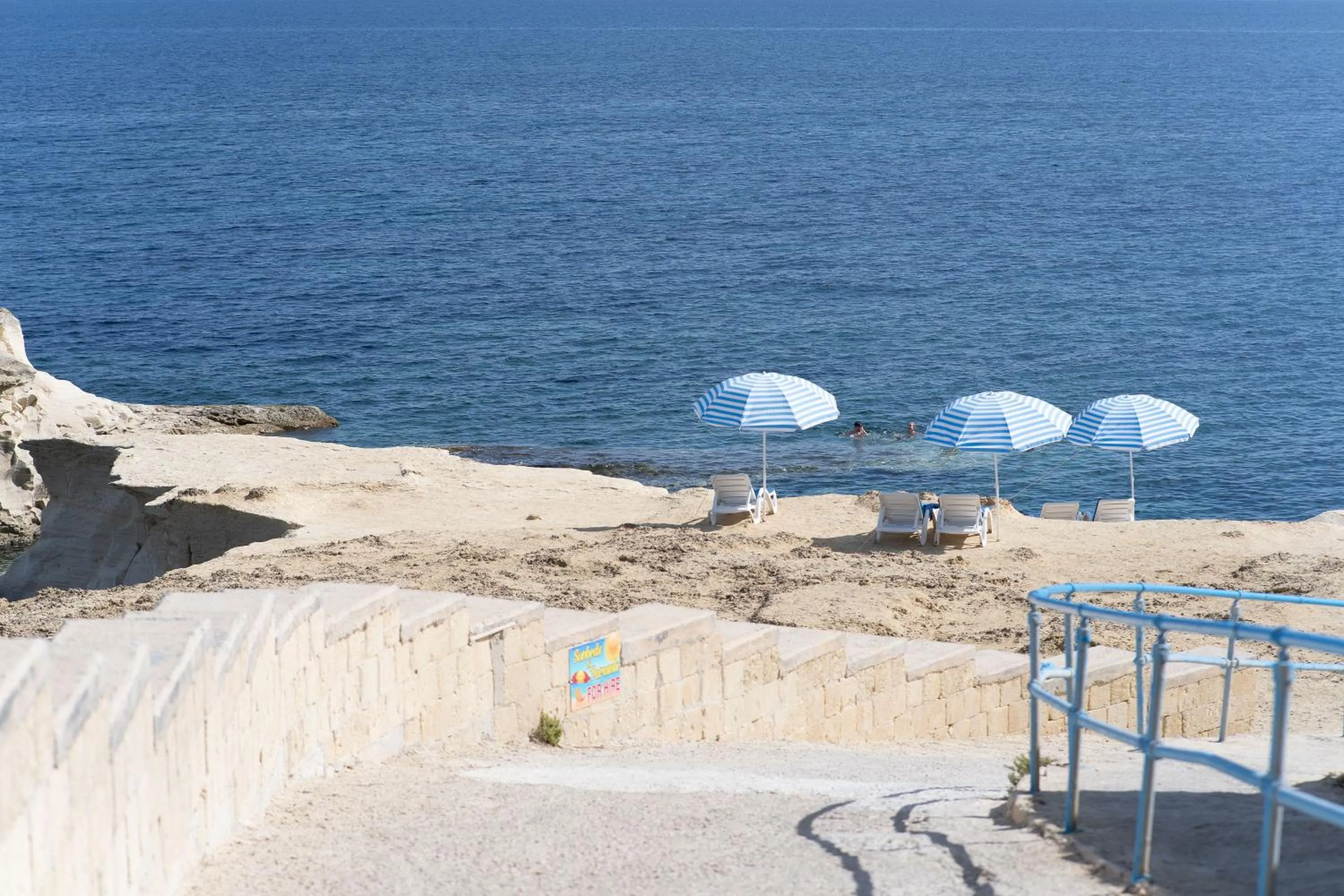 Beach in Hotel Calypso