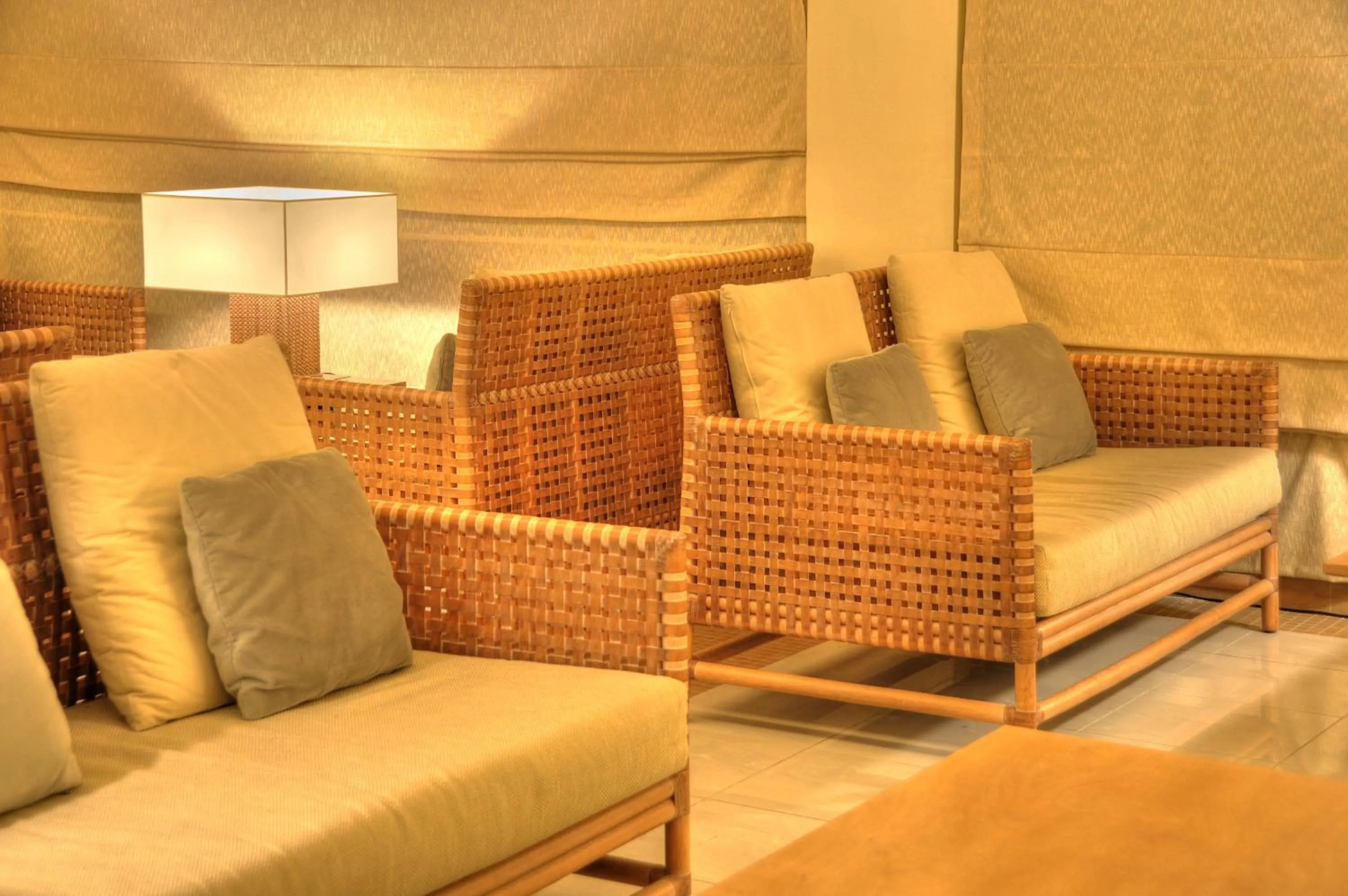 Lobby or reception in Hotel Calypso