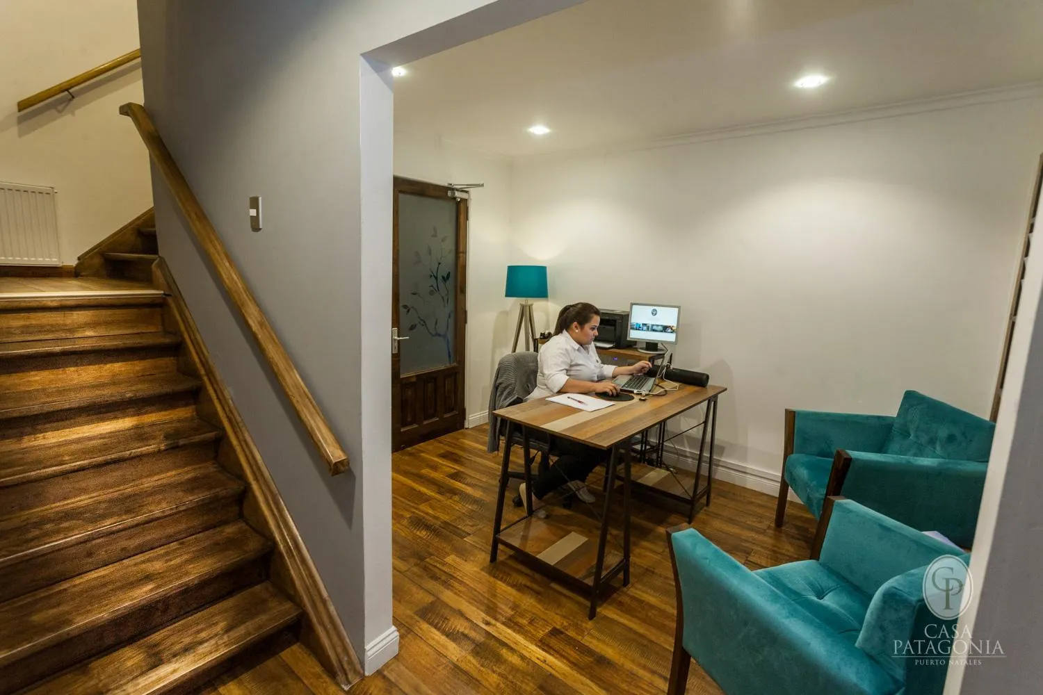 Lobby or reception in Casa de la Patagonia