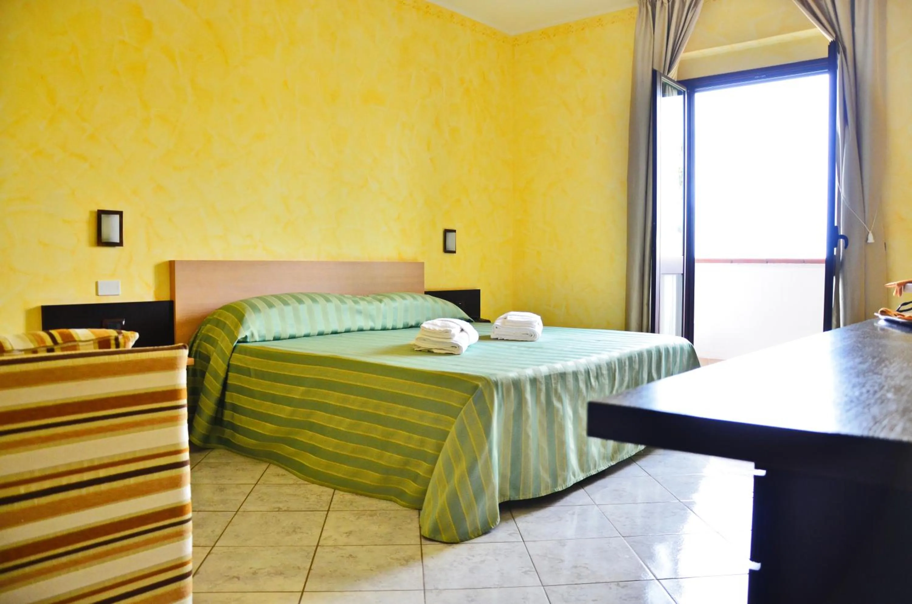 Bed in Hotel Onda Bleu