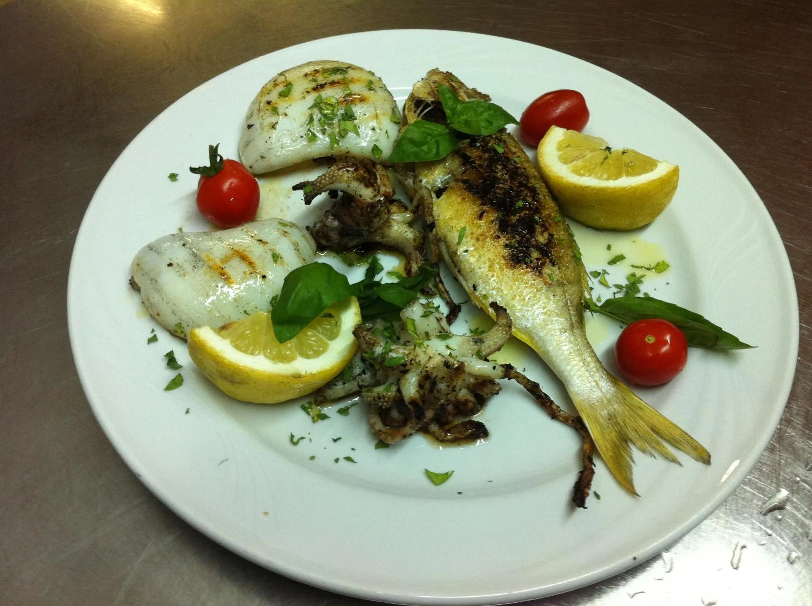 Food in Hotel Onda Bleu