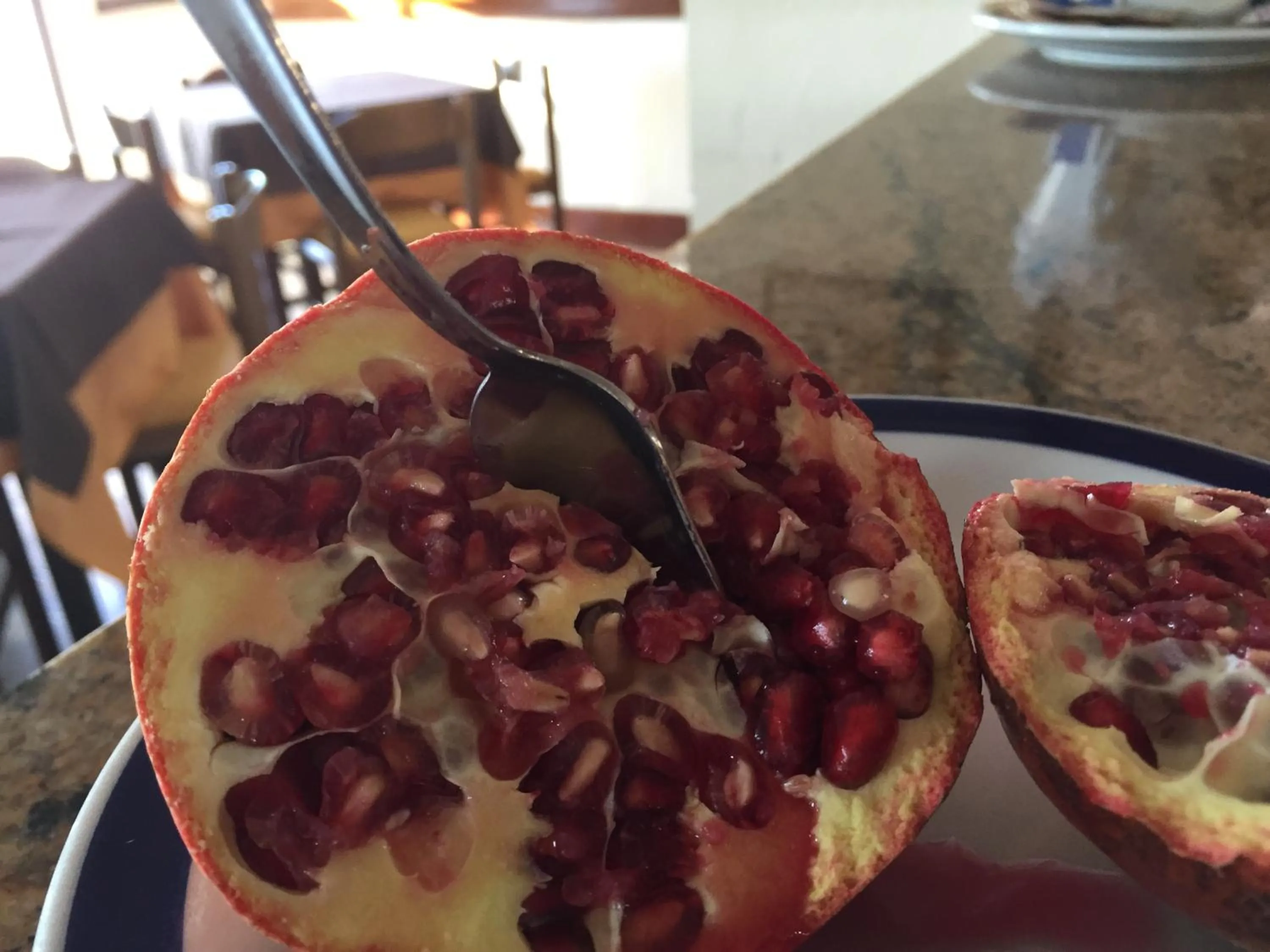 Food close-up in Hotel Onda Bleu