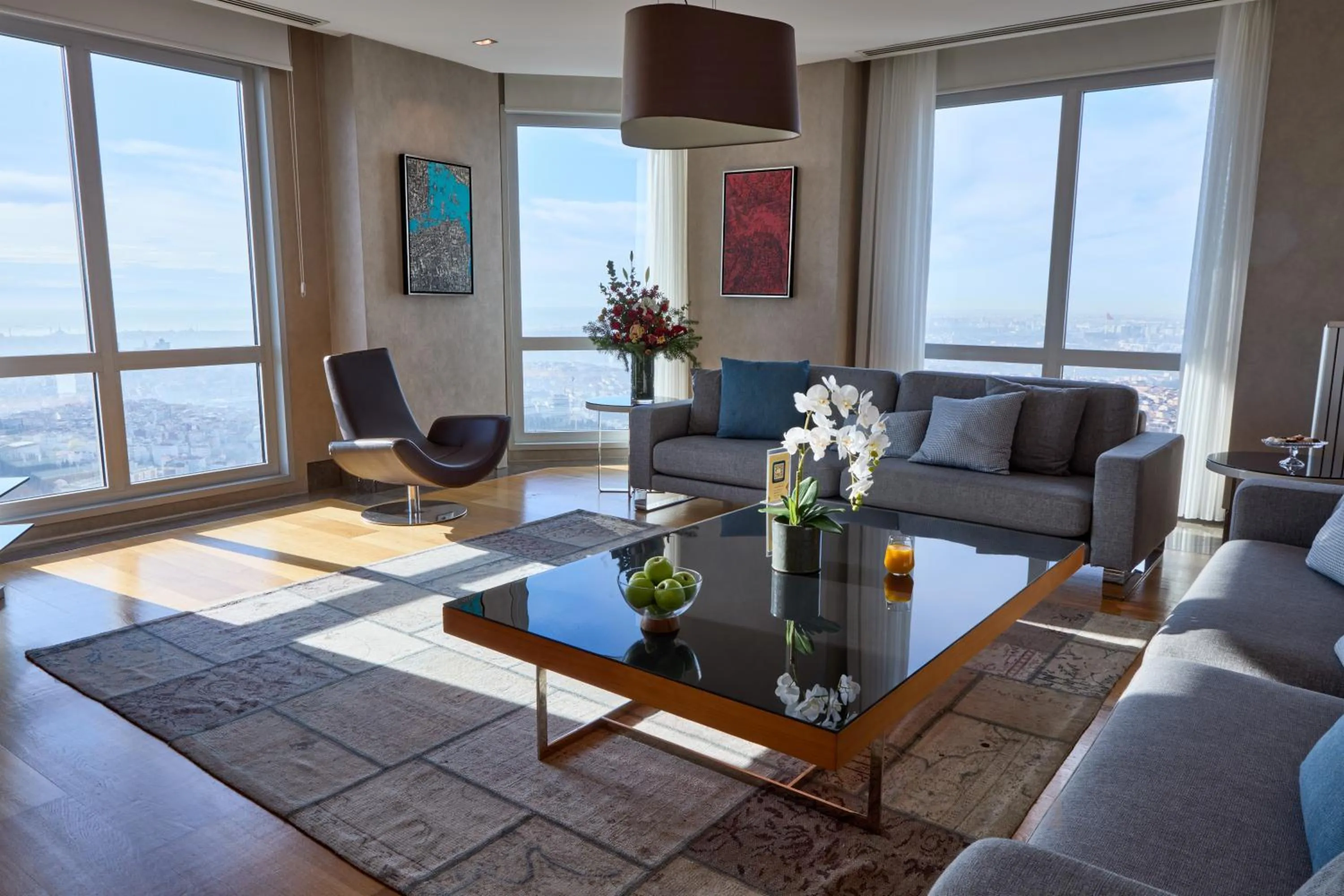 Living room in Fraser Place Anthill Istanbul