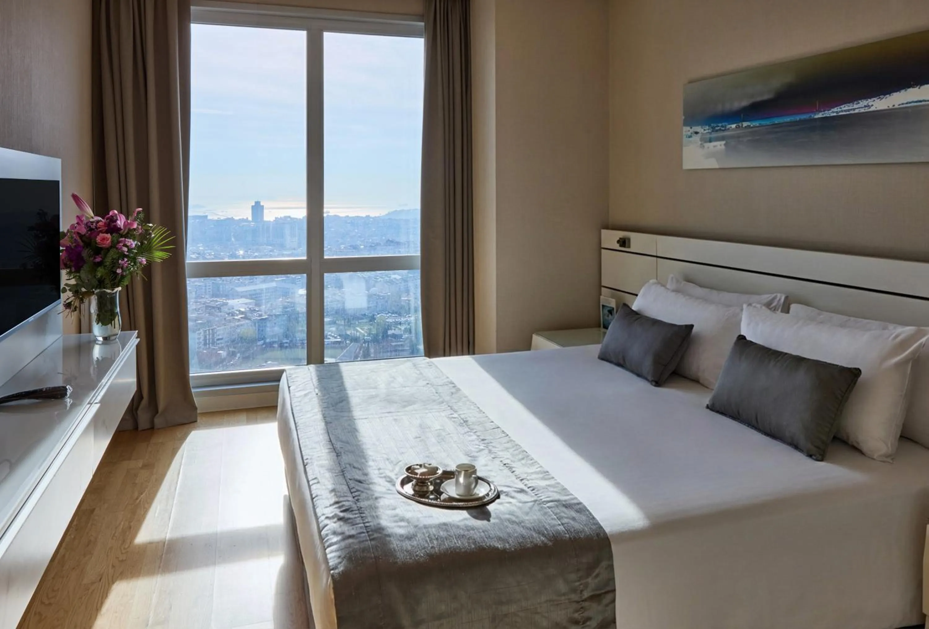 Bedroom, Bed in Fraser Place Anthill Istanbul