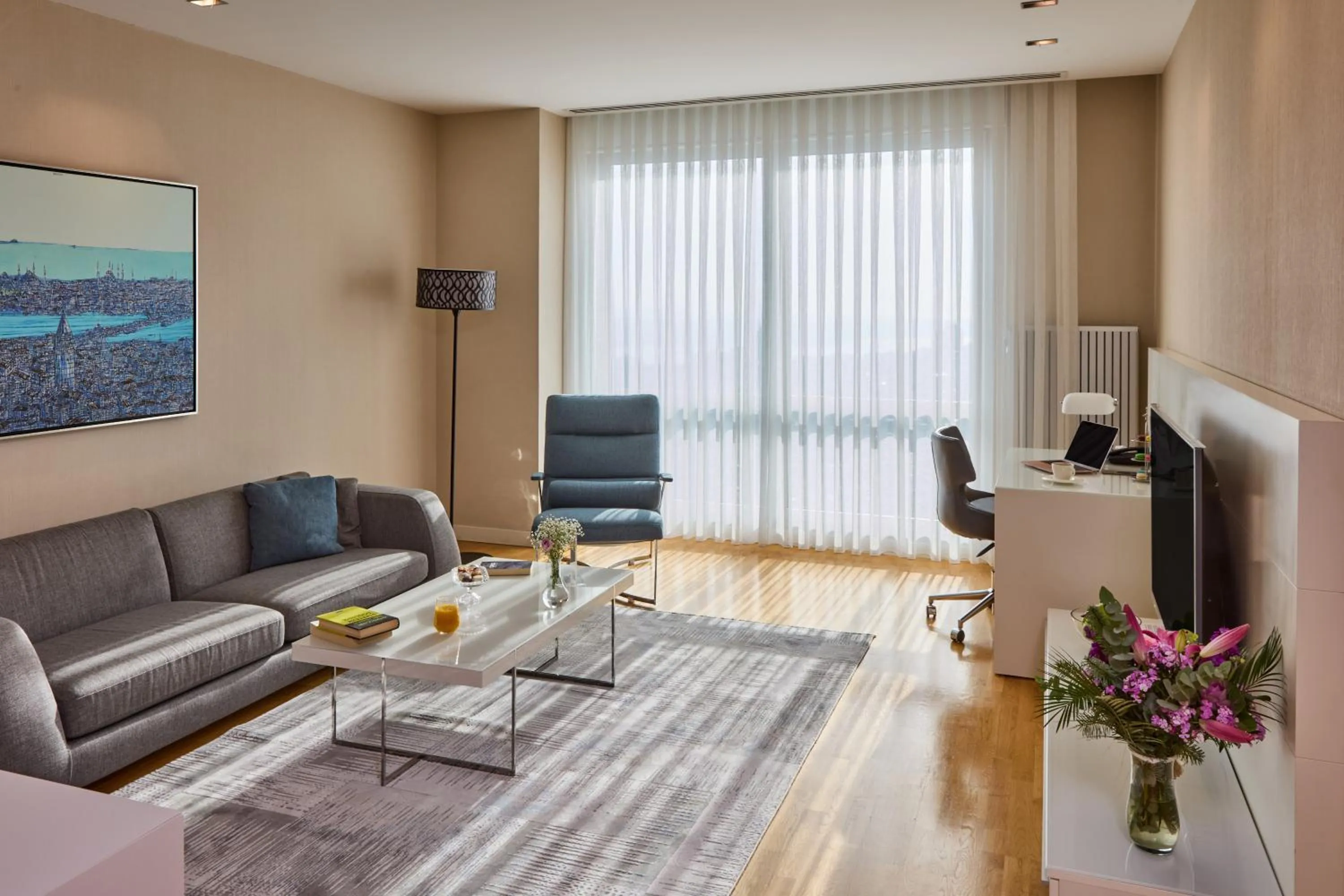 Living room in Fraser Place Anthill Istanbul