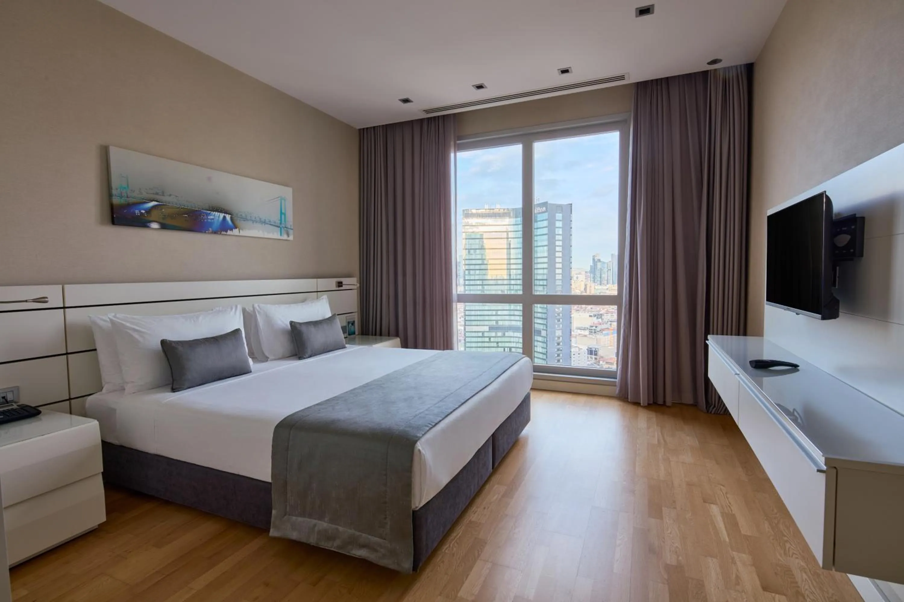 Bedroom, Bed in Fraser Place Anthill Istanbul