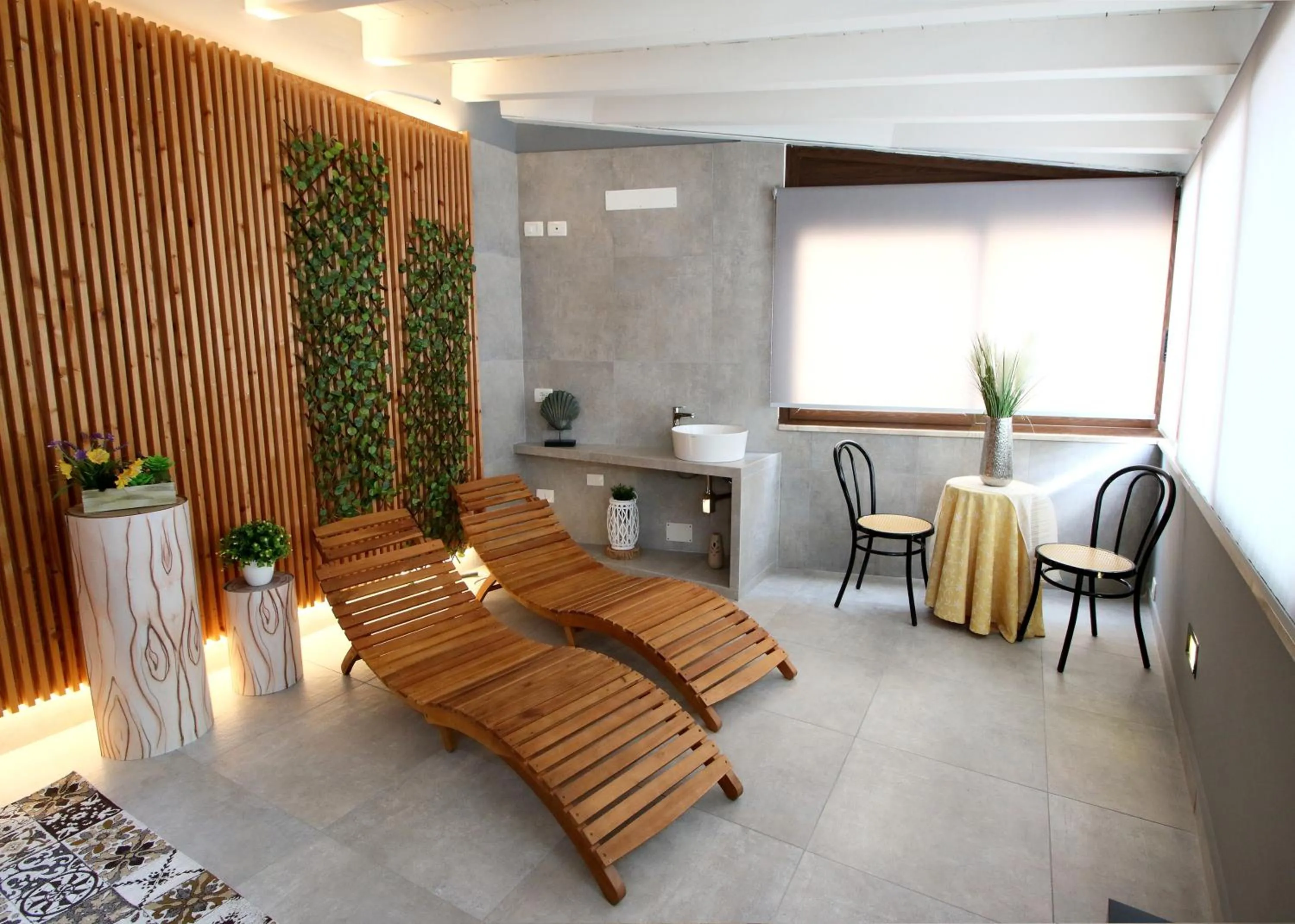 Sauna in Bed & Breakfasts Conte Perollo