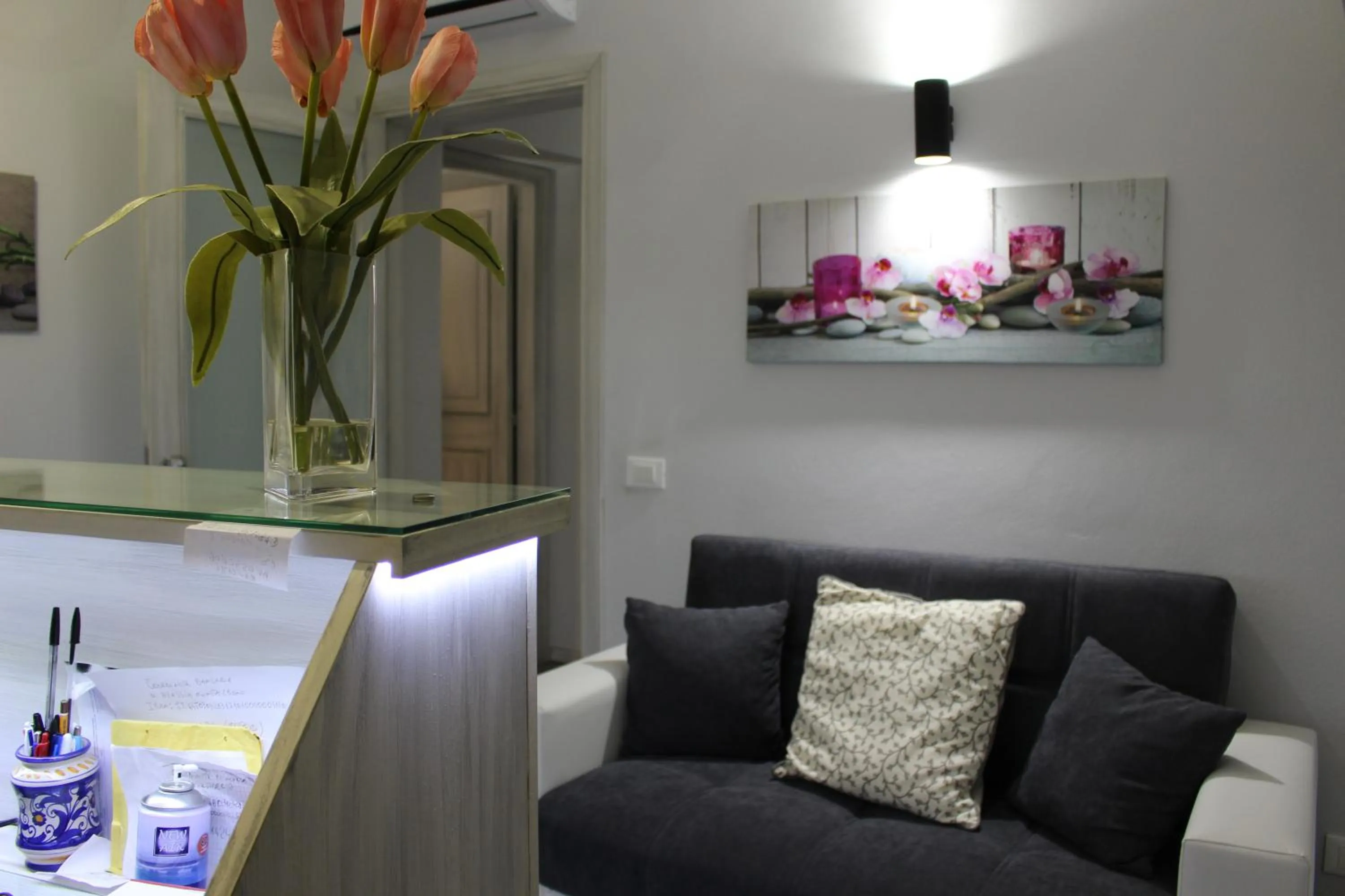 Lobby or reception in Bed & Breakfasts Conte Perollo