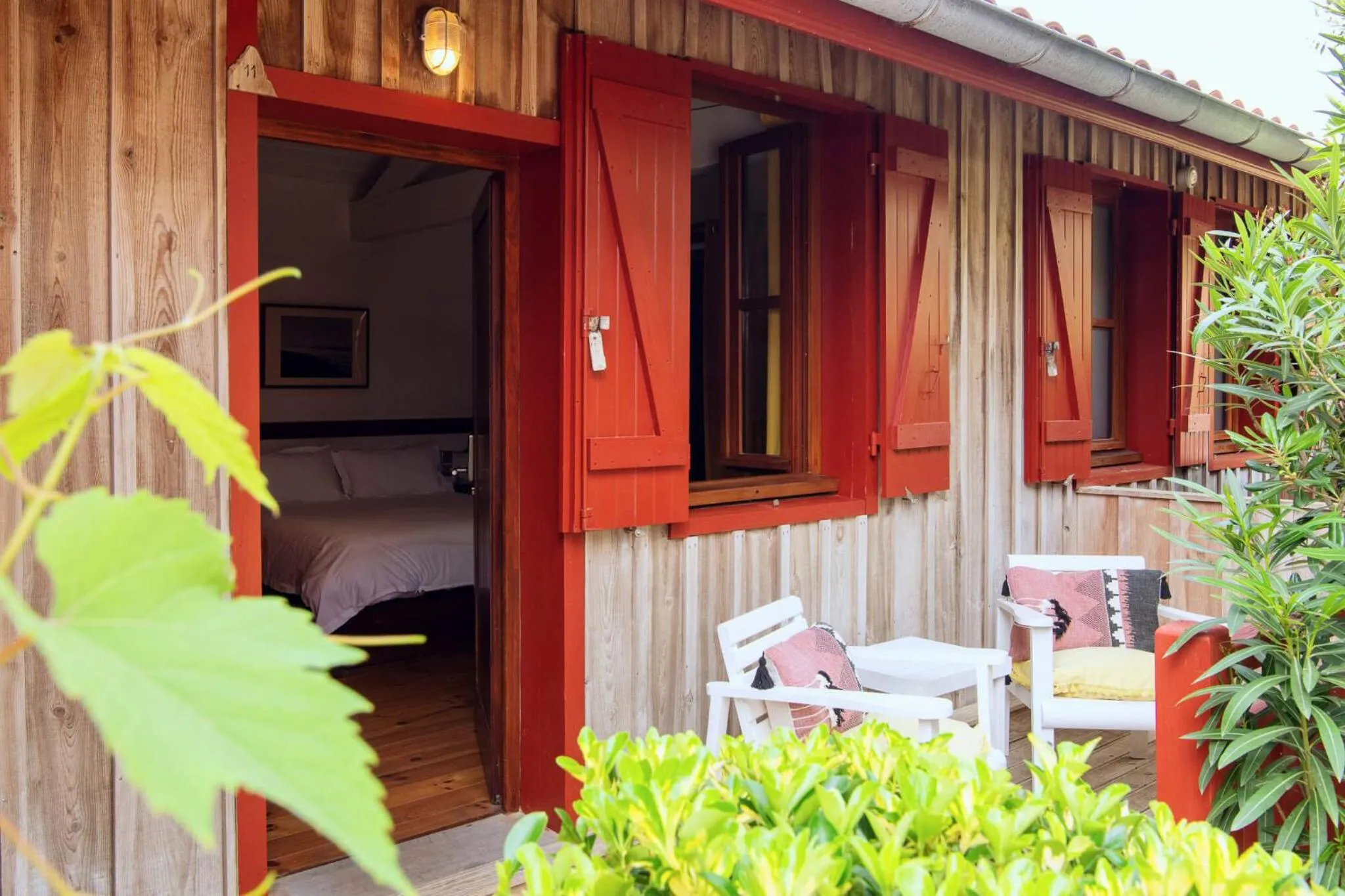 Patio in Hotel de La Plage