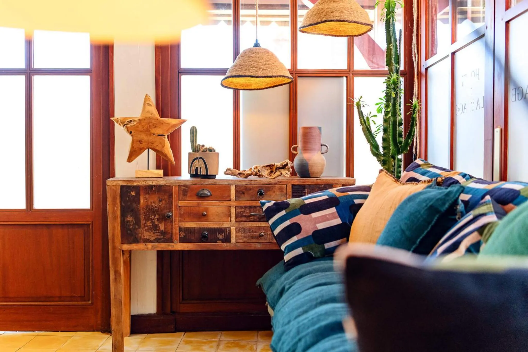 Lobby or reception in Hotel de La Plage