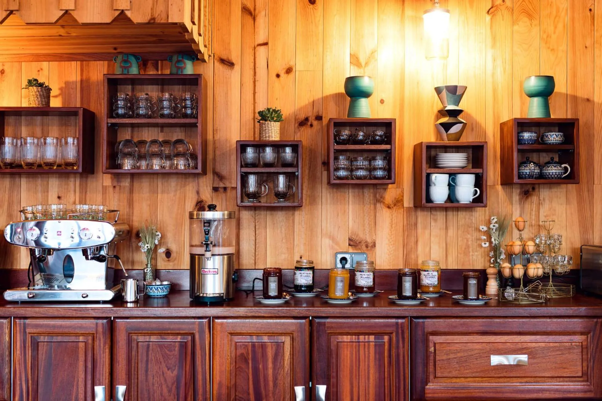 Food and drinks in Hotel de La Plage